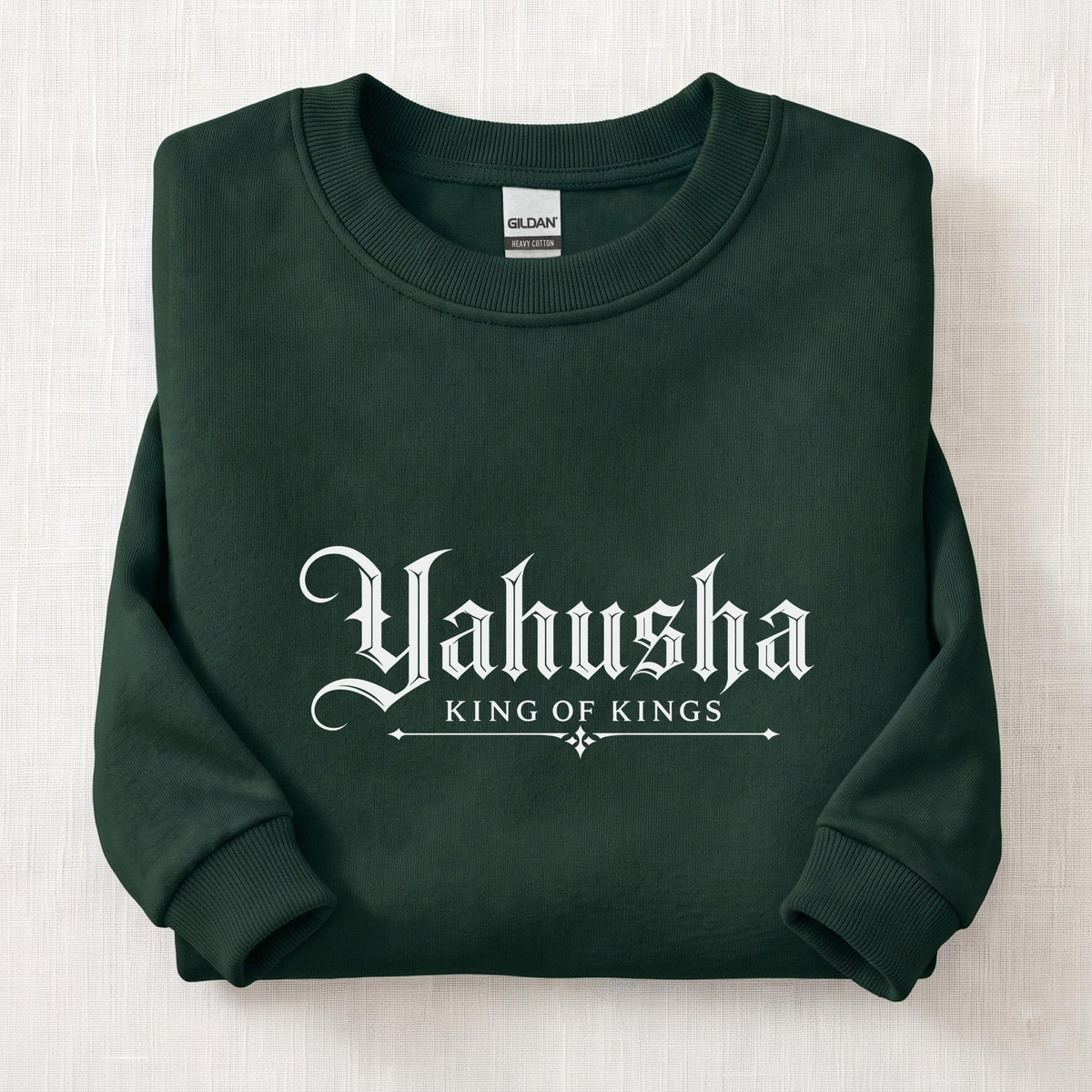 Yahusha Sweatshirt — Forest Green