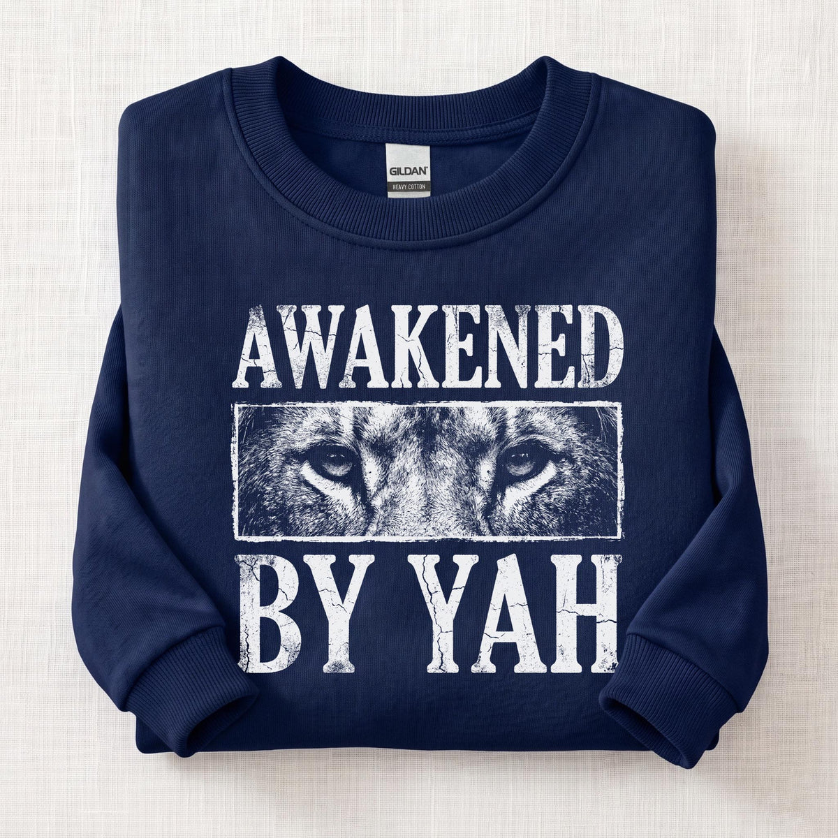 Awakened By Yah Sweatshirt — Navy