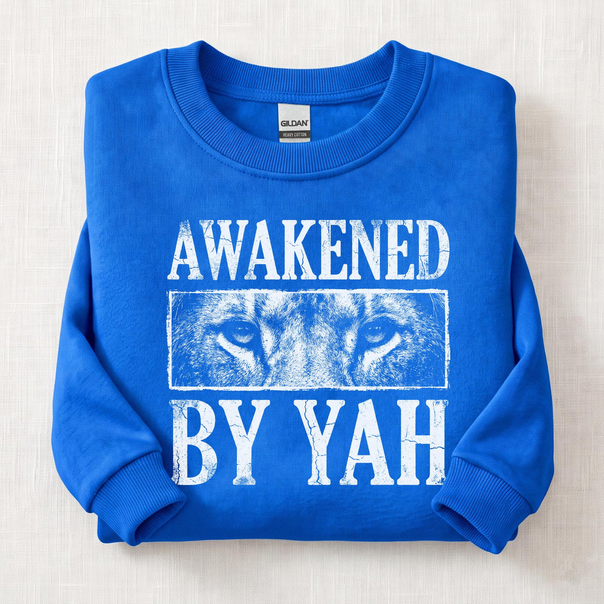 Awakened By Yah Sweatshirt — Royal