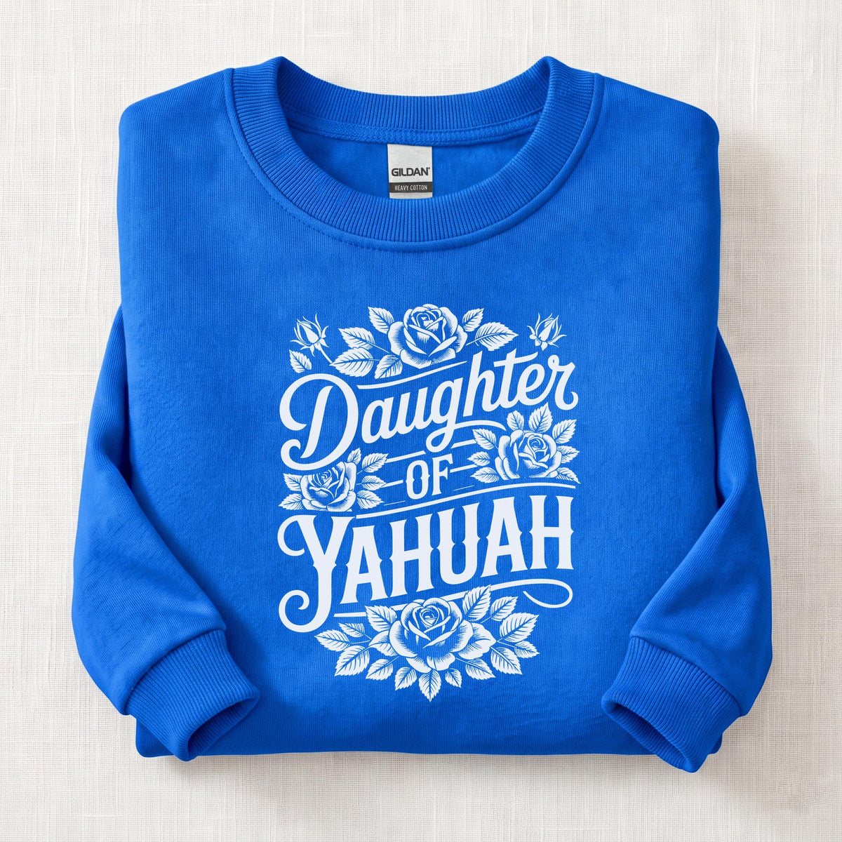 Daughter Of Yahuah Sweatshirt — Royal