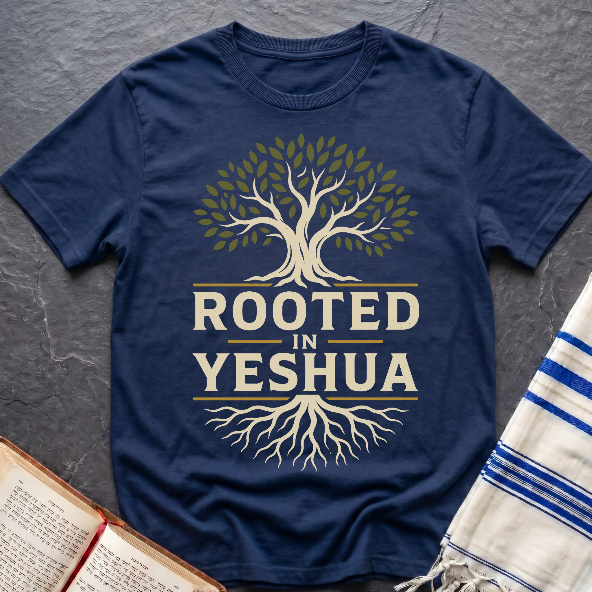 Rooted In Yeshua Tree T-Shirt