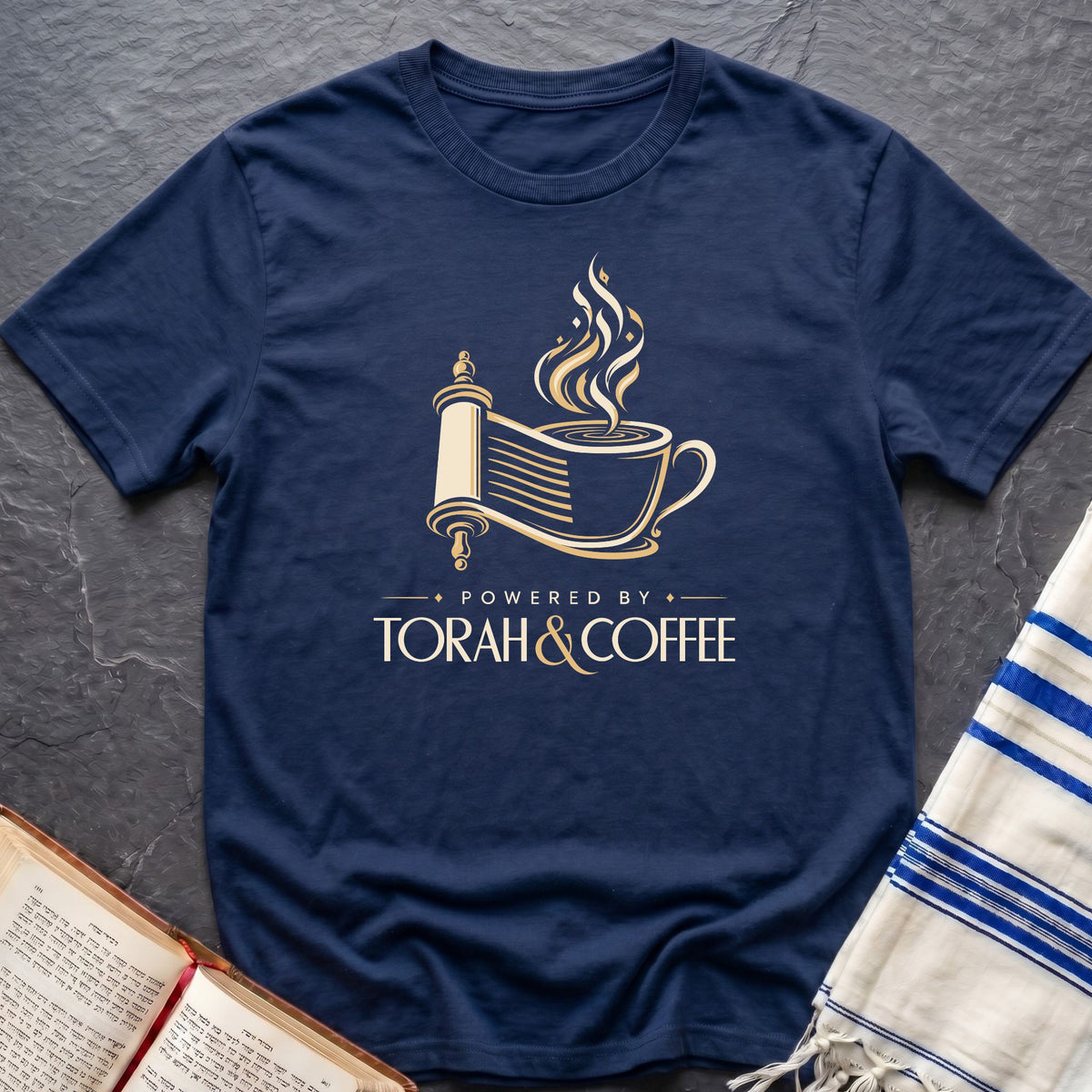 Powered By Torah & Coffee T-Shirt