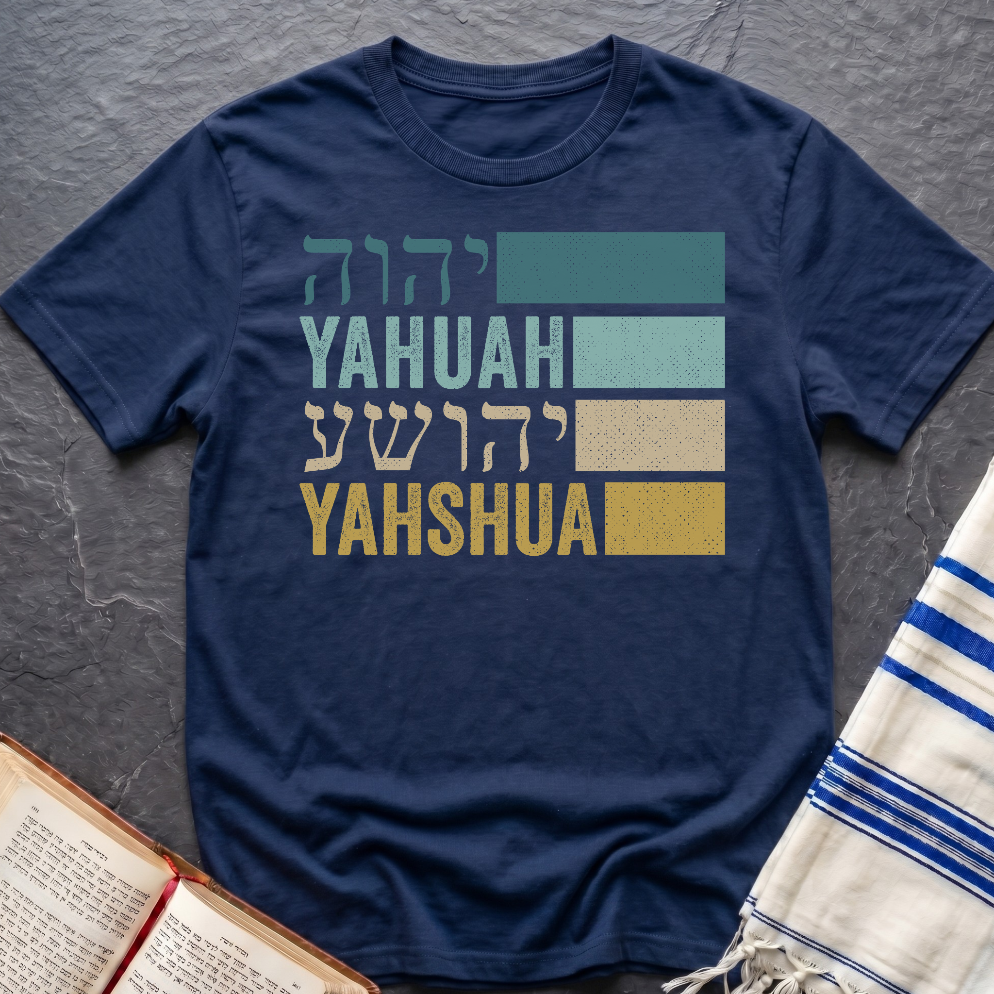 Yahuah Yahshua Names In Hebrew T-Shirt