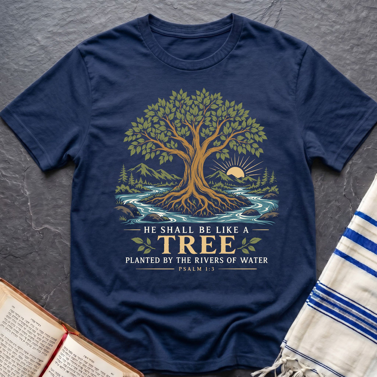 Psalm 1:3 Tree T-Shirt