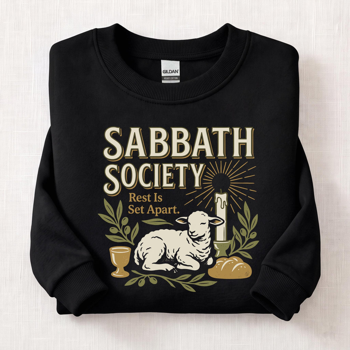 Sabbath Society Sweatshirt — Black
