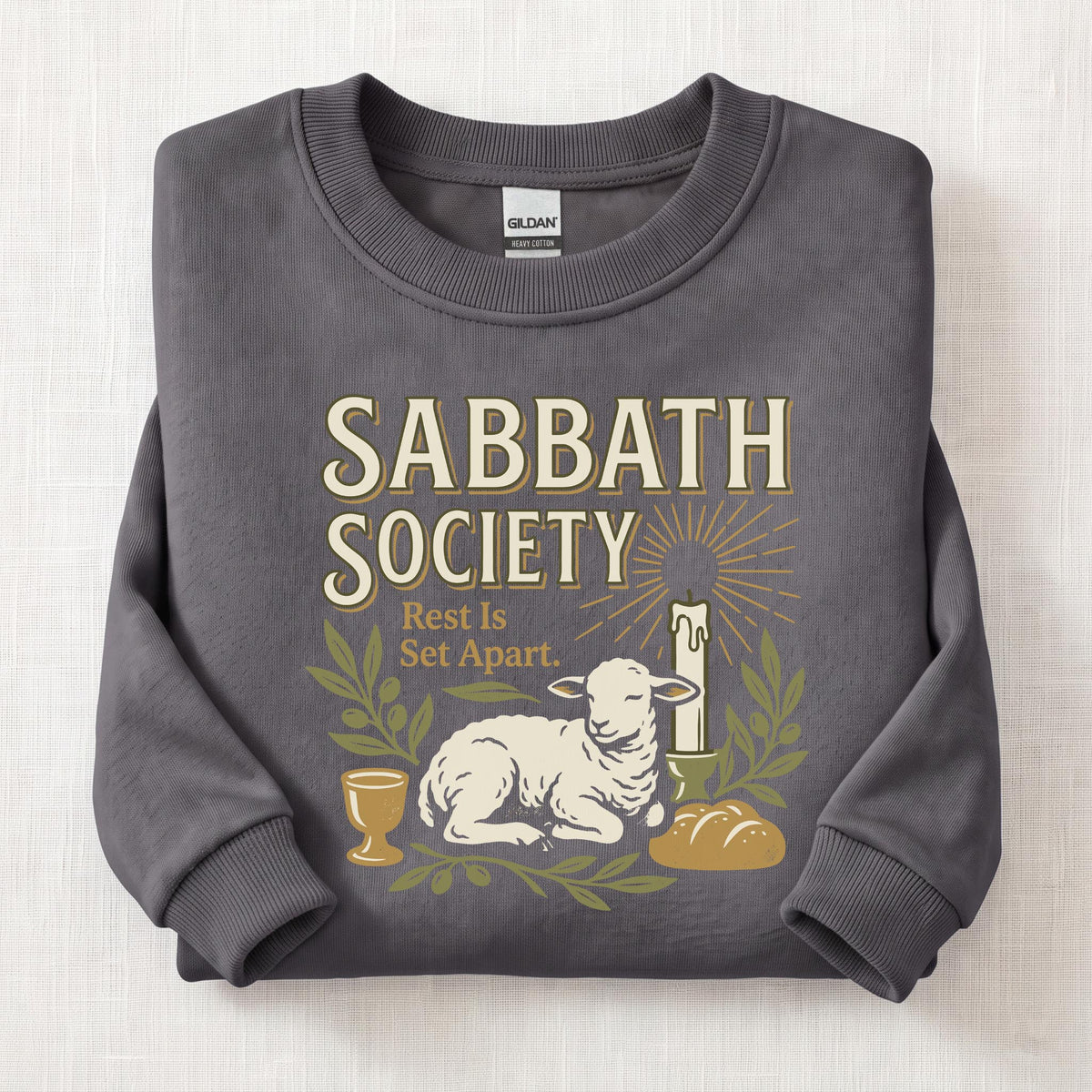 Sabbath Society Sweatshirt — Charcoal