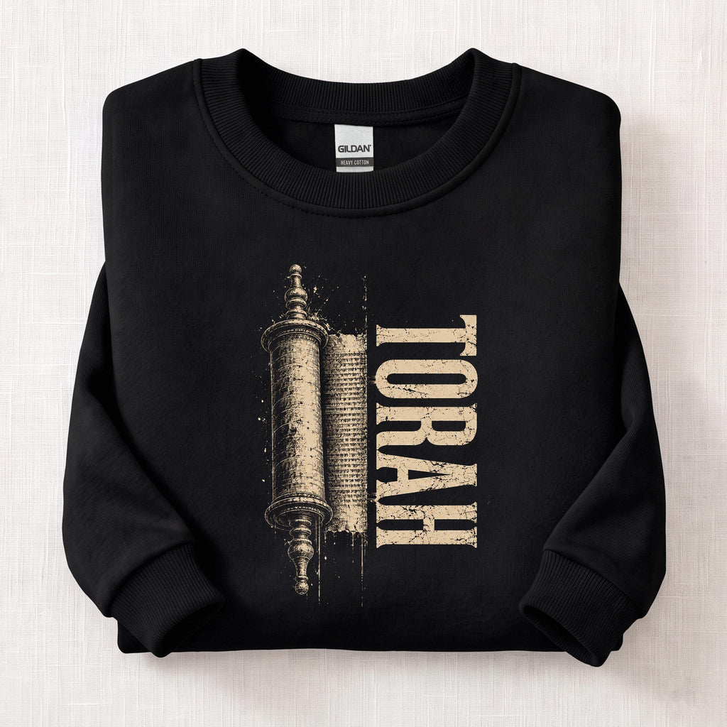 Torah Truth Sweatshirt — Black