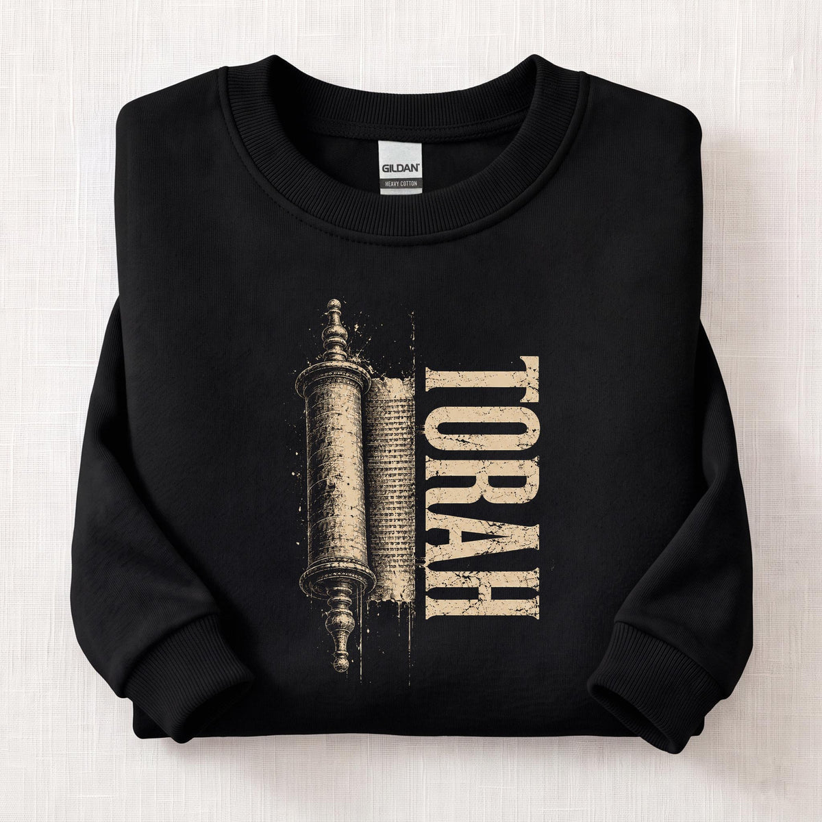 Torah Truth Sweatshirt — Black