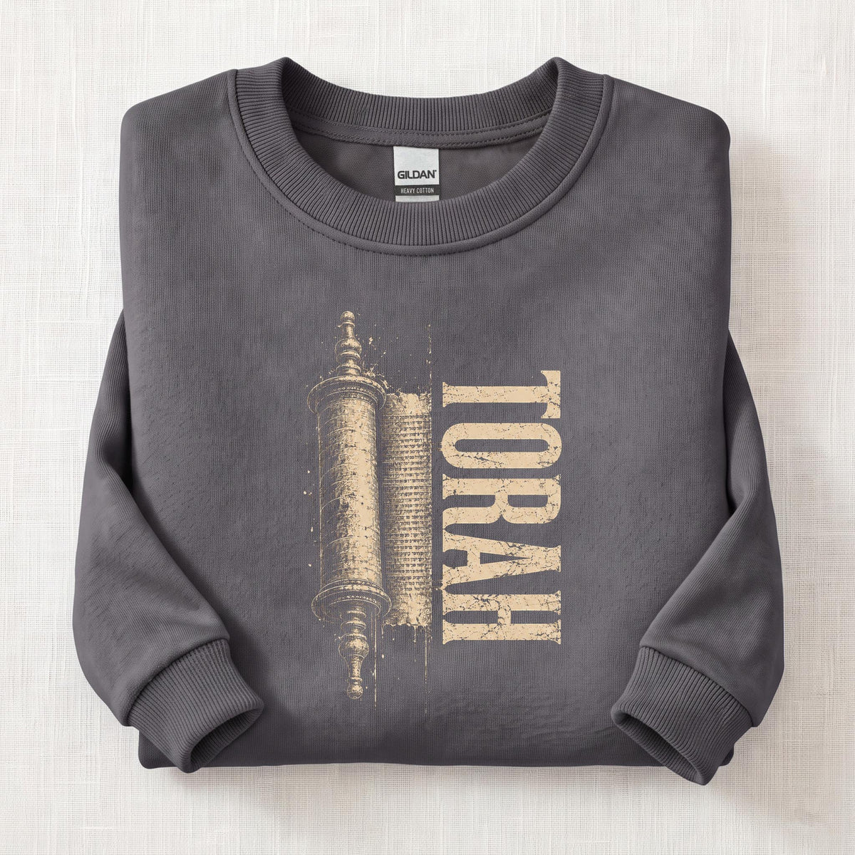 Torah Truth Sweatshirt — Charcoal