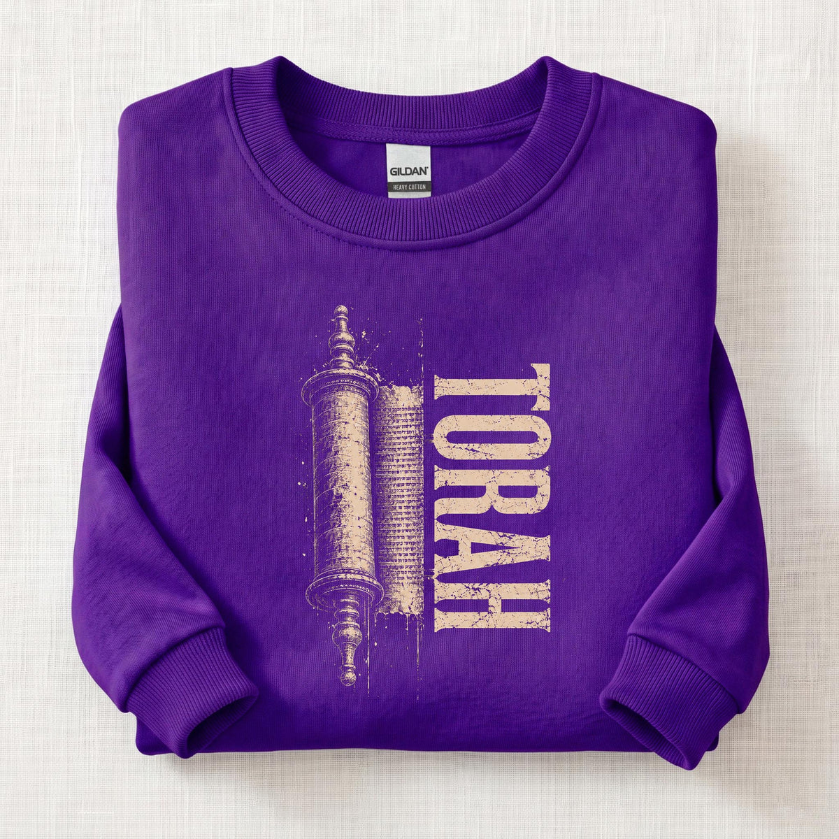 Torah Truth Sweatshirt — Purple