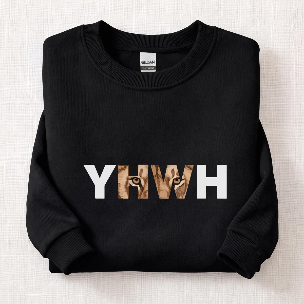 YHWH Eyes Sweatshirt — Black