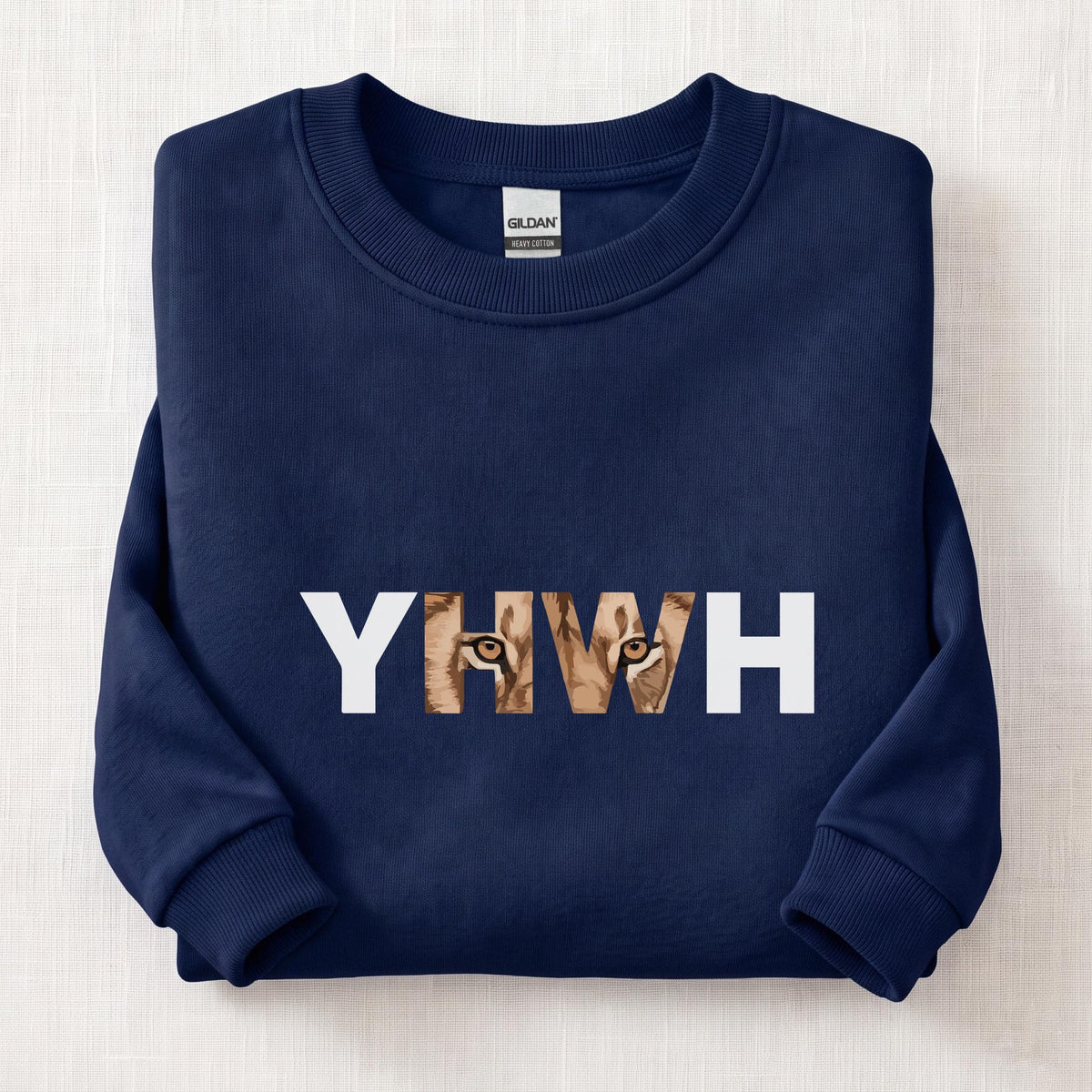 YHWH Eyes Sweatshirt — Navy