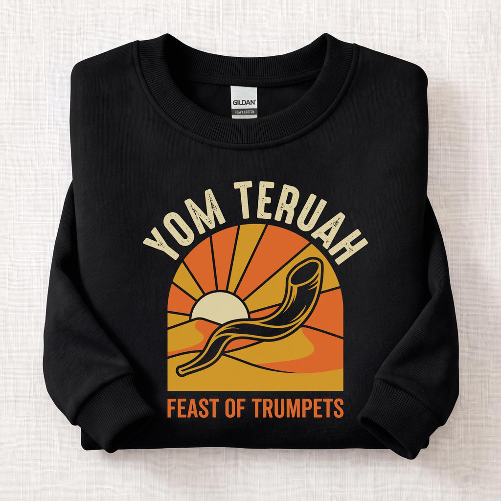 Yom Teruah Sweatshirt — Black
