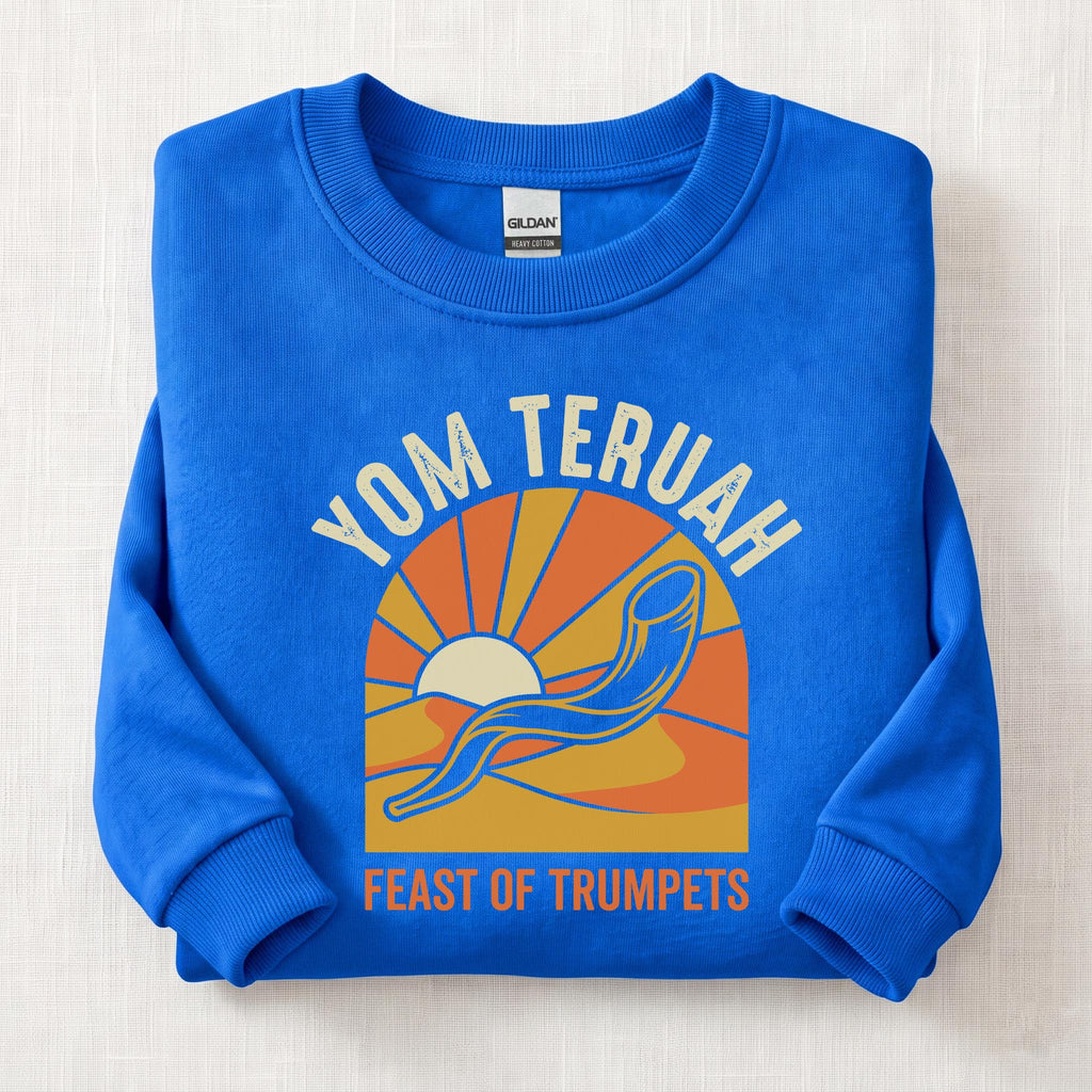 Yom Teruah Sweatshirt — Royal