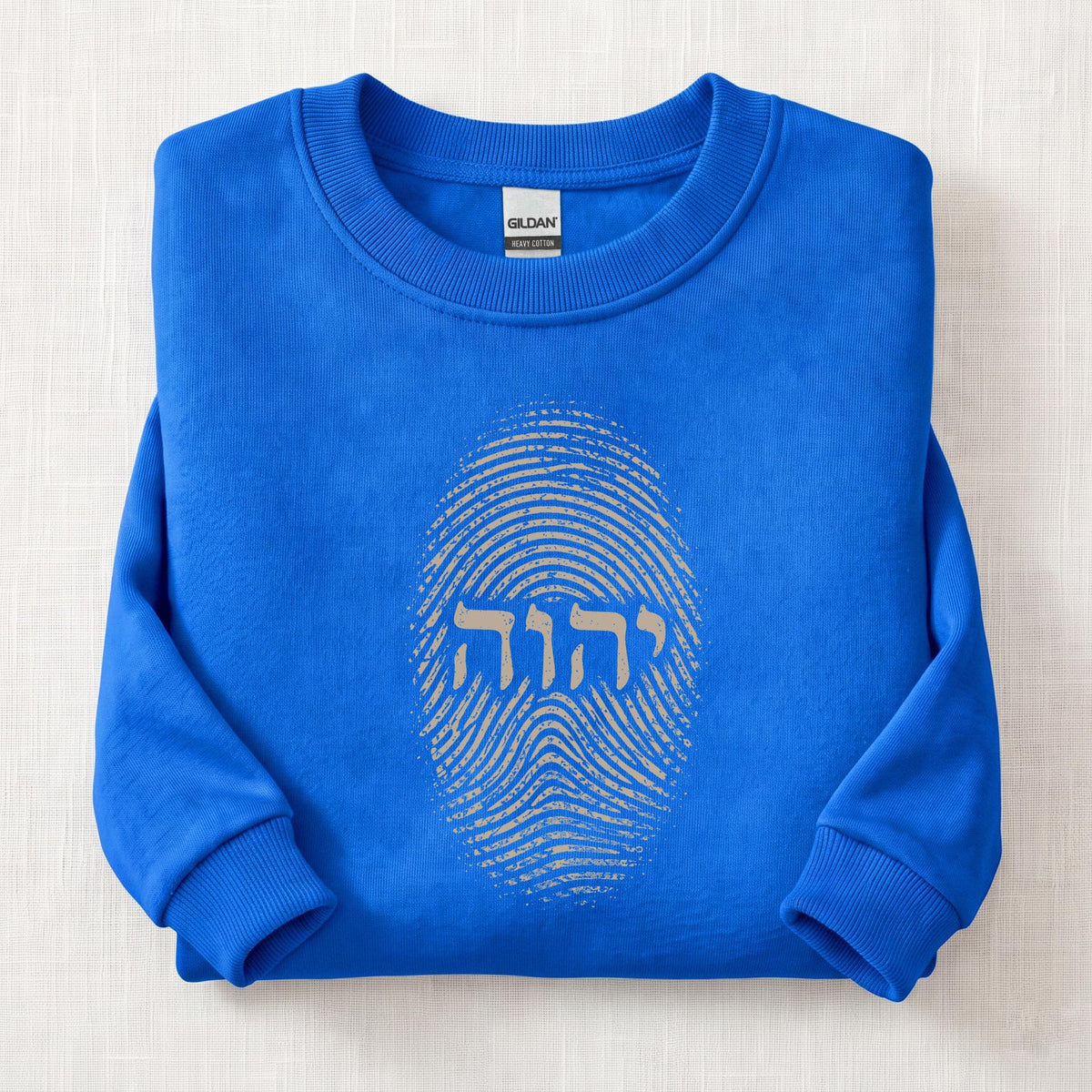 Woven By YHWH Sweatshirt — Royal