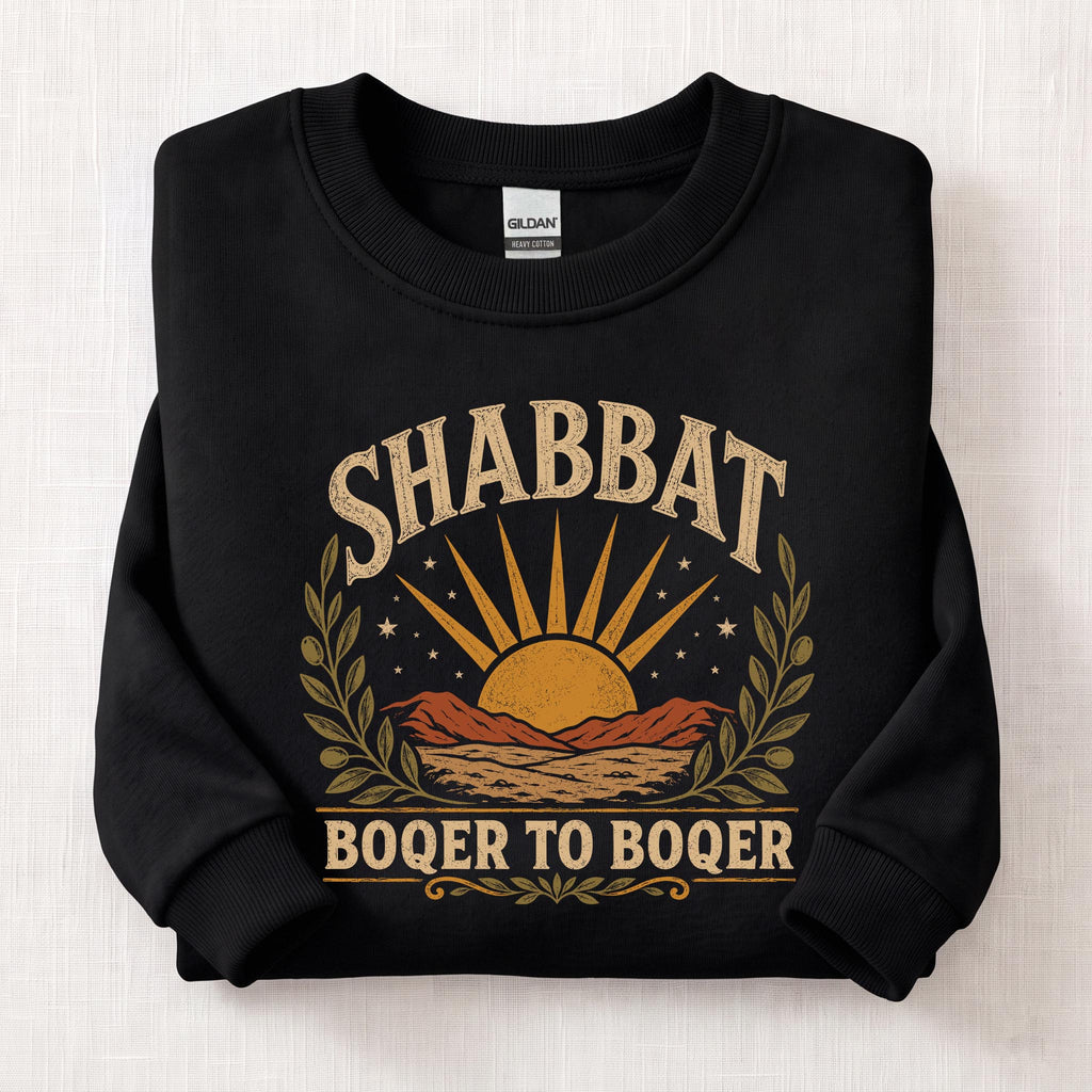 Boqer To Boqer Sweatshirt — Black