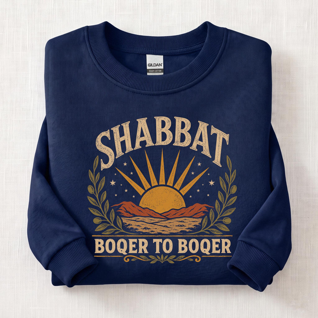 Boqer To Boqer Sweatshirt — Navy