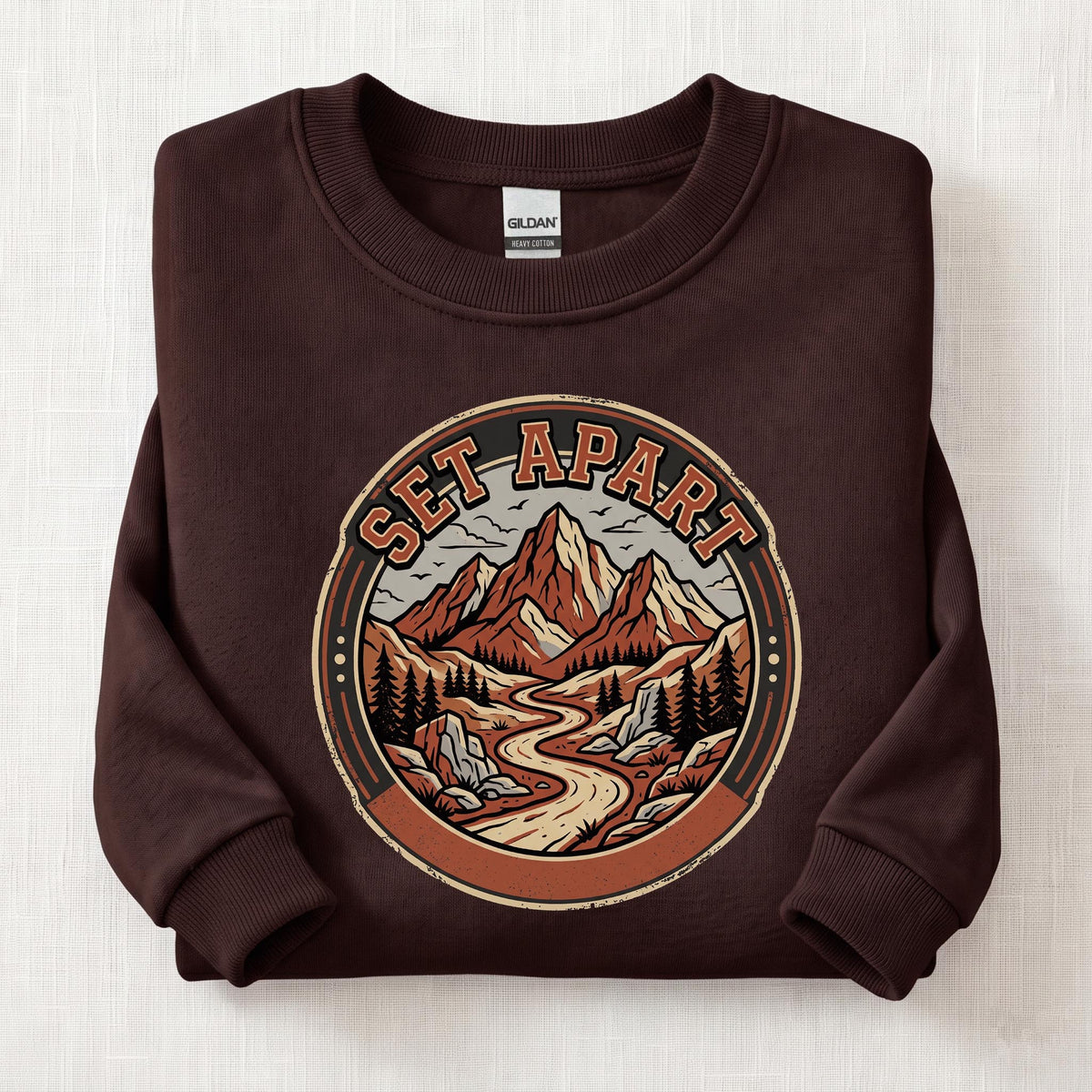 Set Apart Journey Sweatshirt — Dark Chocolate