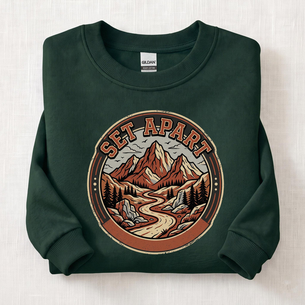 Set Apart Journey Sweatshirt — Forest Green