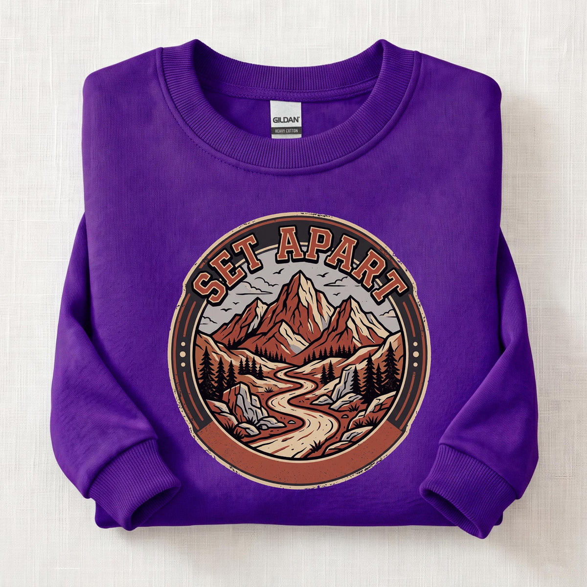 Set Apart Journey Sweatshirt — Purple