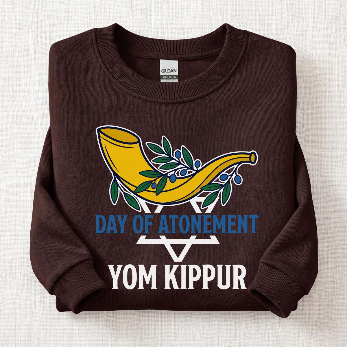 Day Of Atonement Sweatshirt — Dark Chocolate
