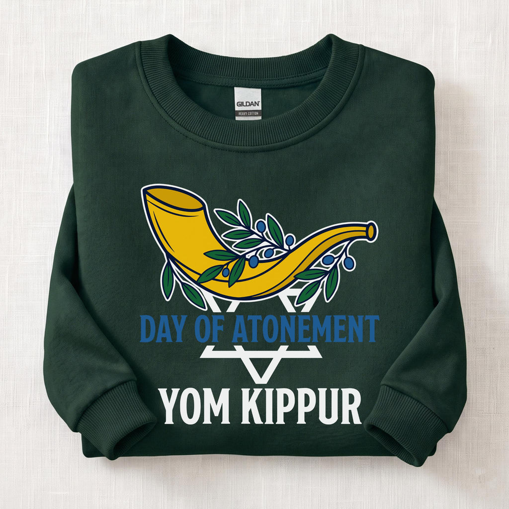 Day Of Atonement Sweatshirt — Forest Green