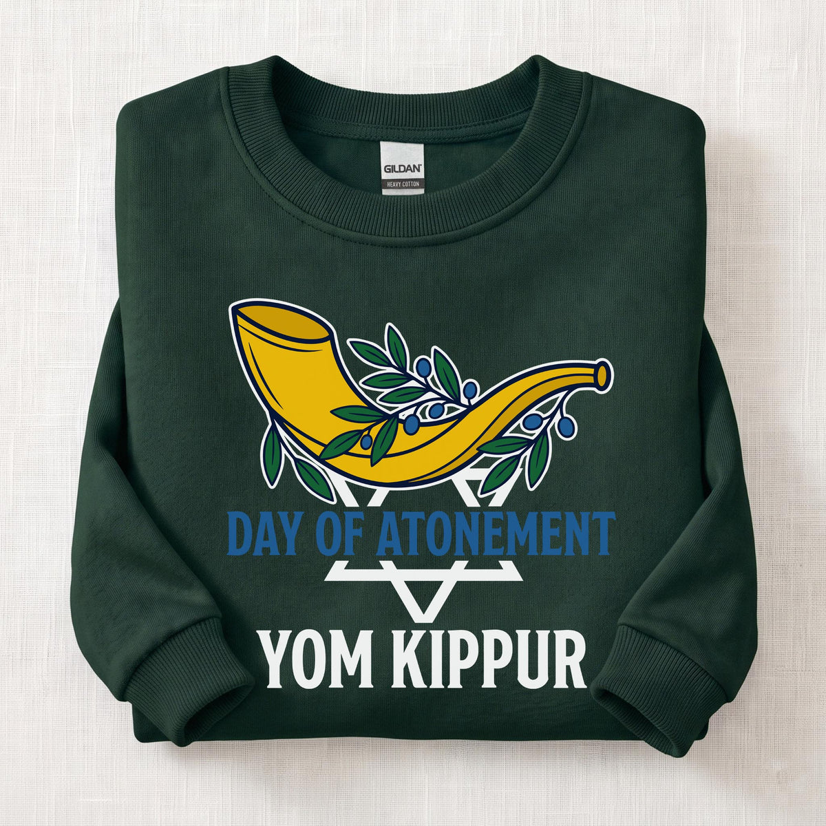 Day Of Atonement Sweatshirt — Forest Green