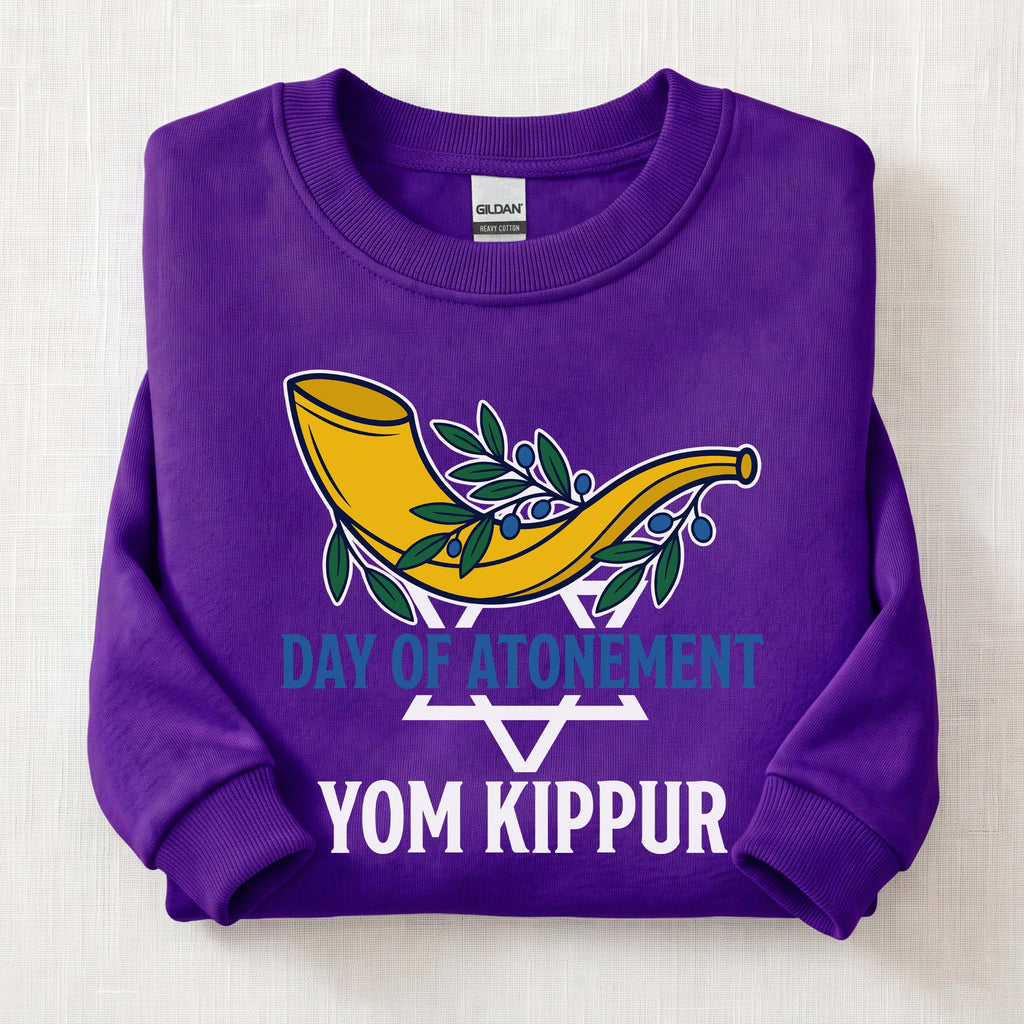 Day Of Atonement Sweatshirt — Purple