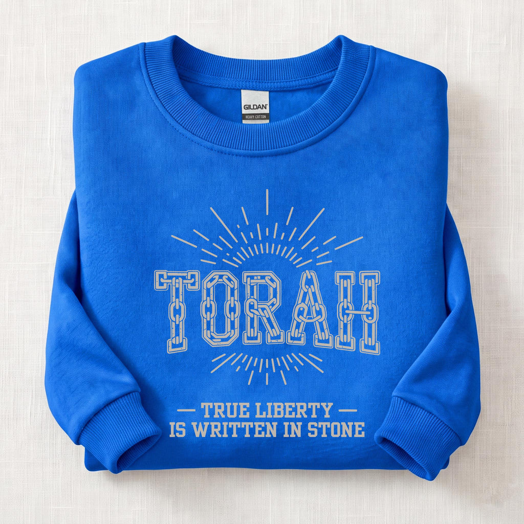 Torah True Liberty Sweatshirt — Royal