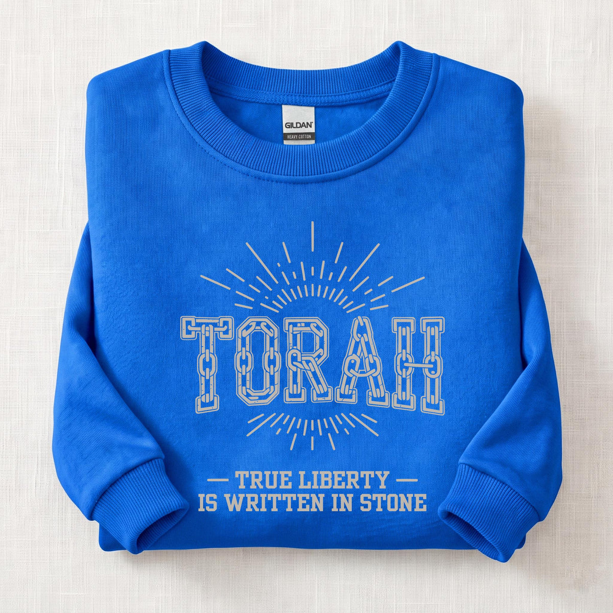 Torah True Liberty Sweatshirt — Royal