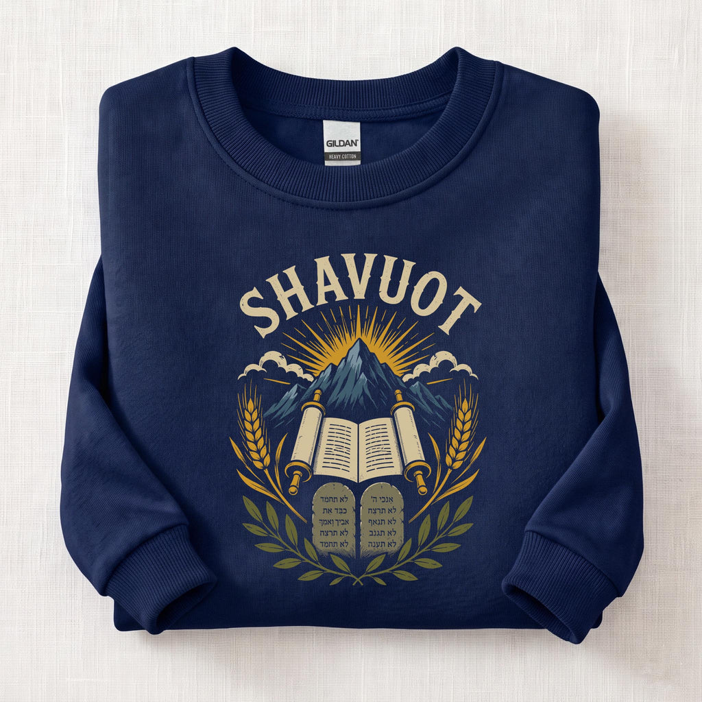Shavuot Sweatshirt — Navy