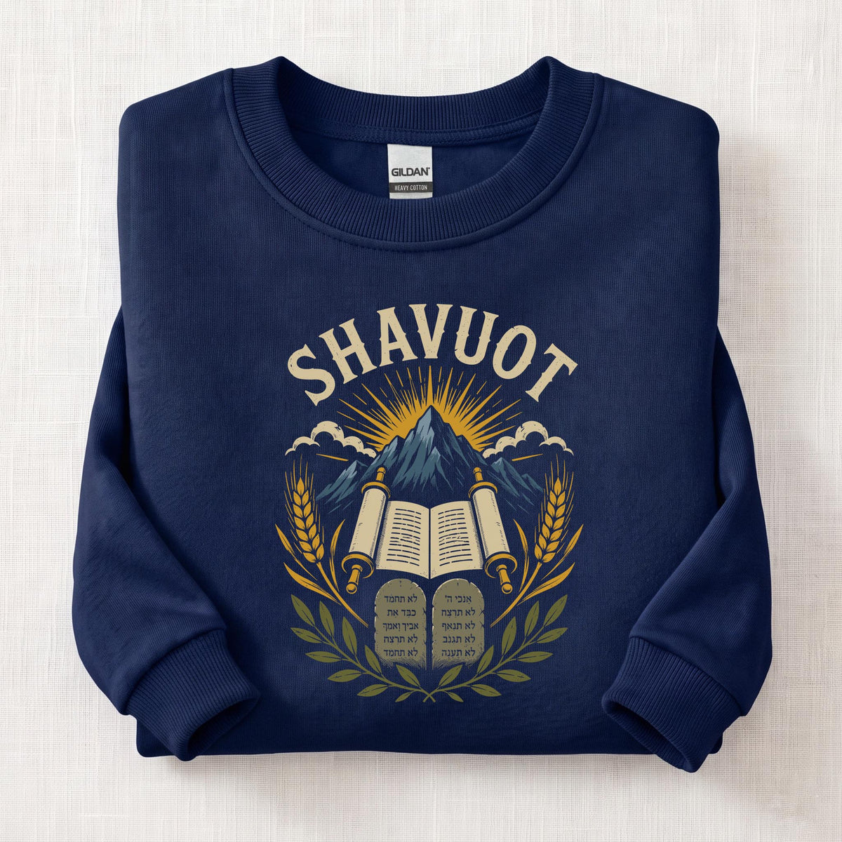 Shavuot Sweatshirt — Navy