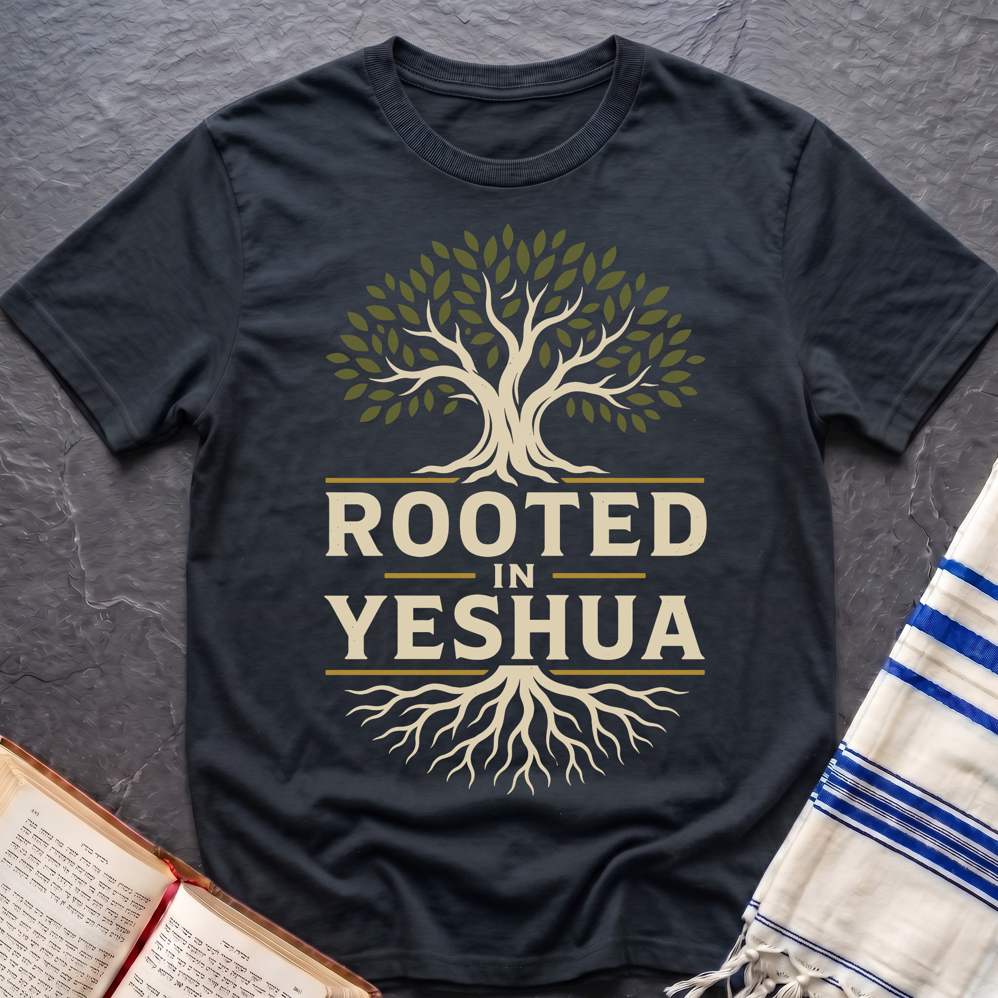 Rooted In Yeshua Tree T-Shirt