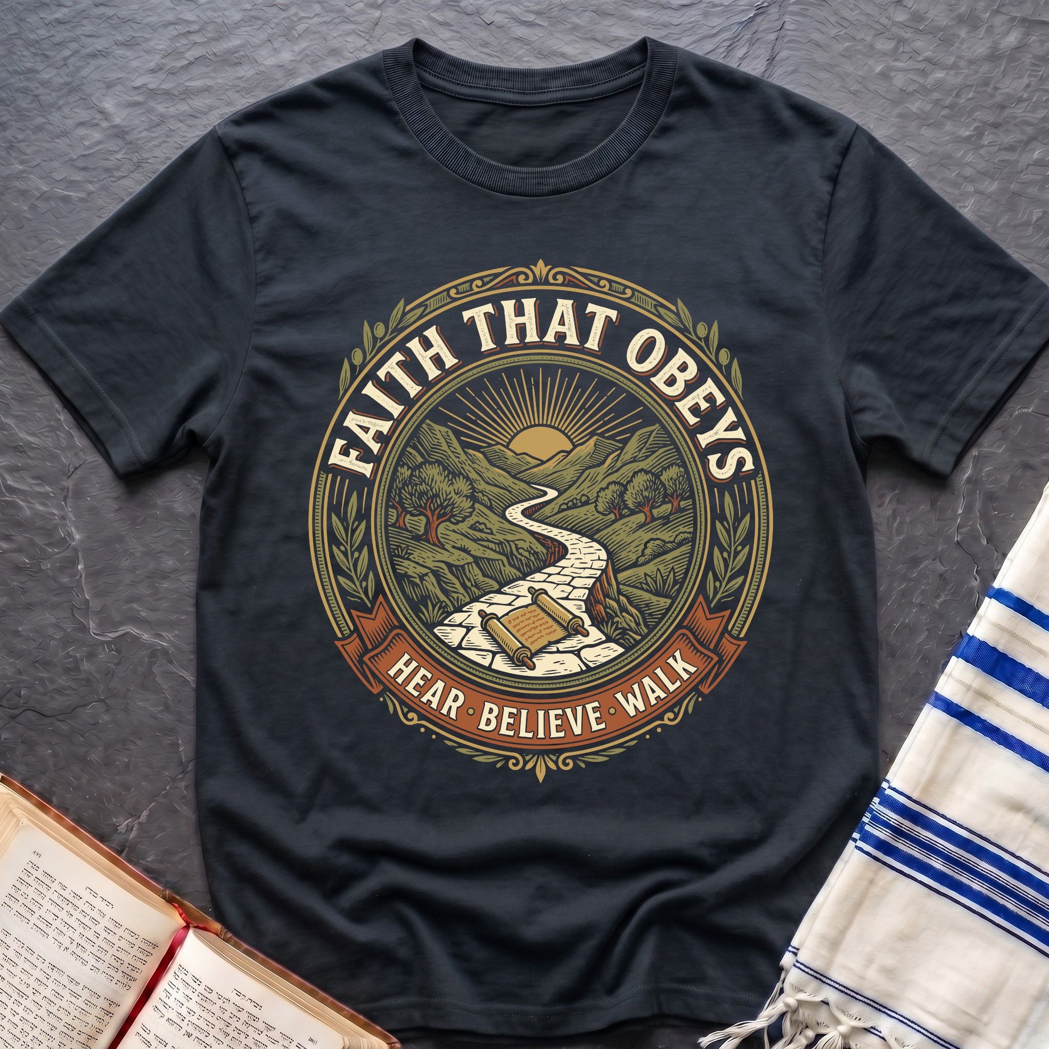 Hear Believe Walk T-Shirt