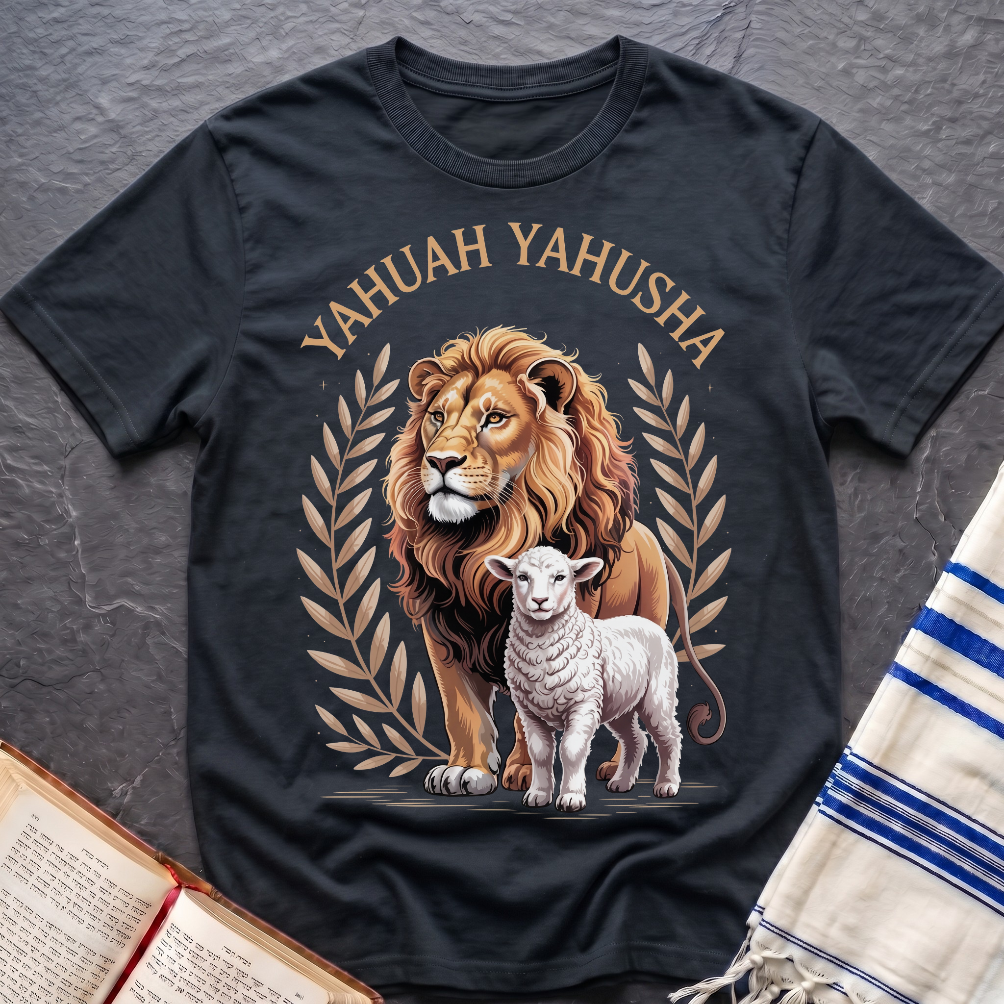 Lion of Judah & Lamb Yahuah T-Shirt