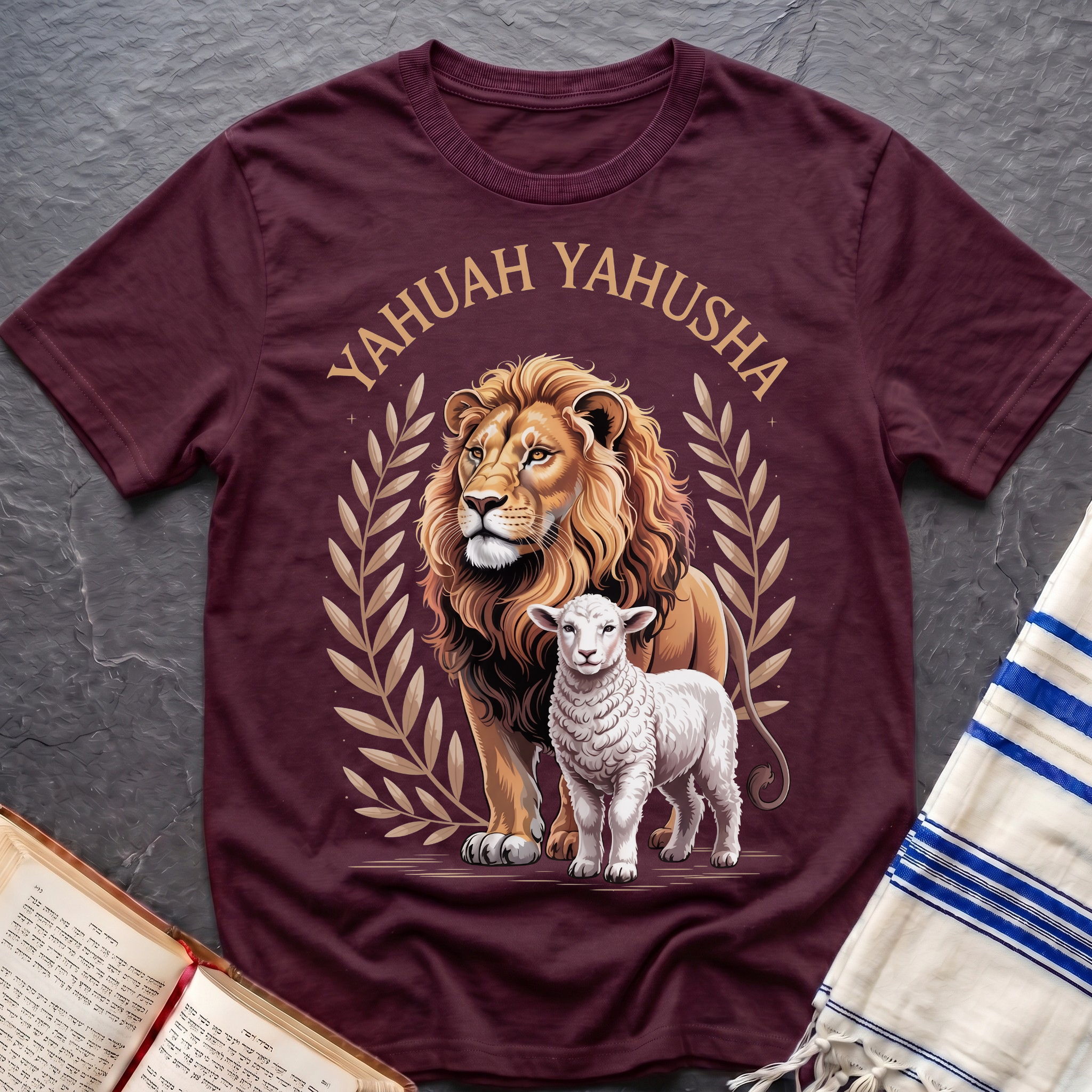 Lion of Judah & Lamb Yahuah T-Shirt