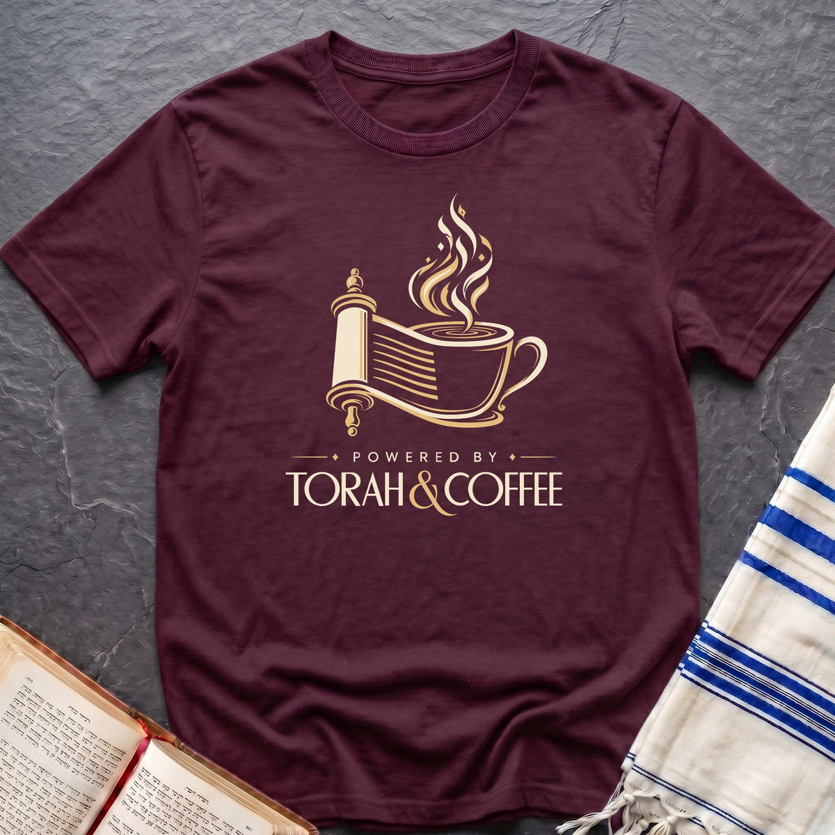 Powered By Torah & Coffee T-Shirt