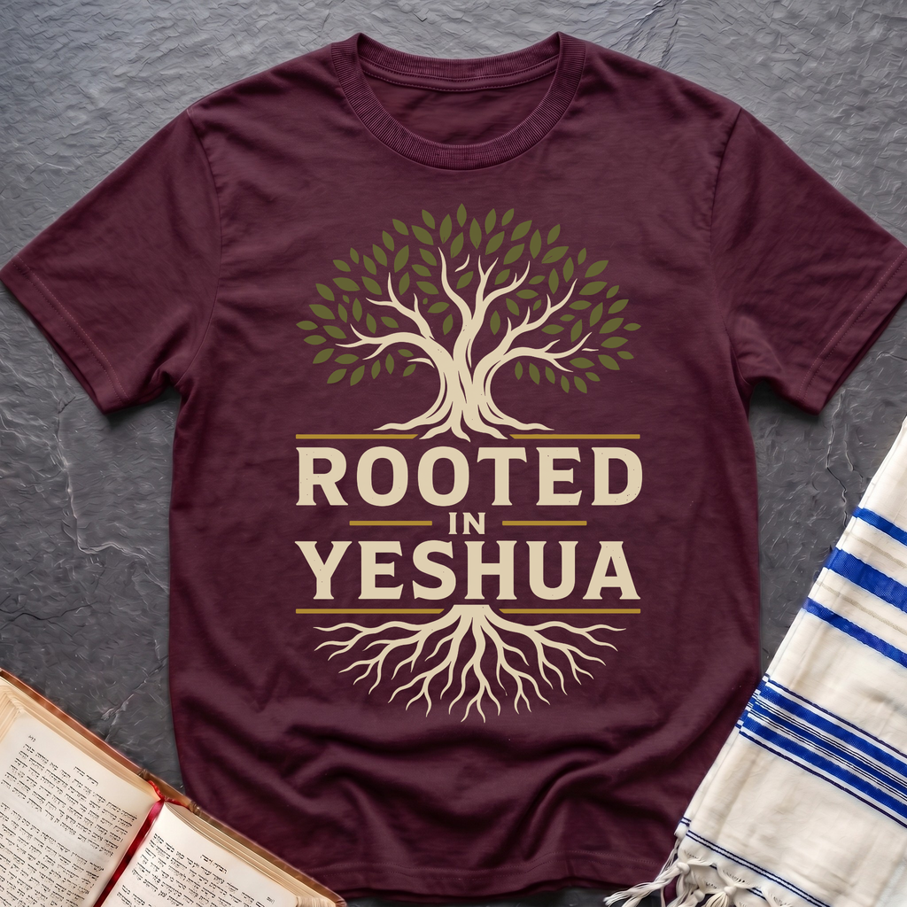 Rooted In Yeshua Tree T-Shirt