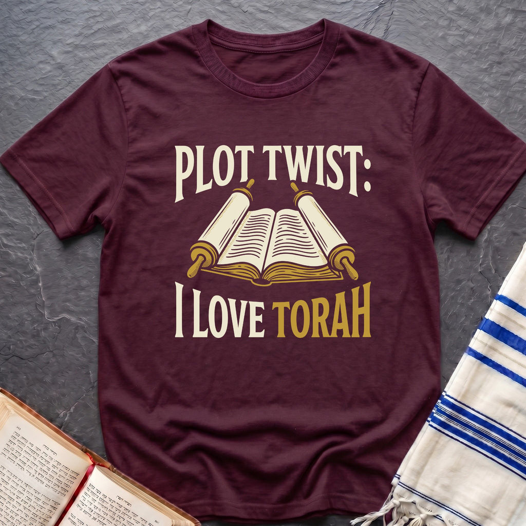 Plot Twist I Love Torah T-Shirt