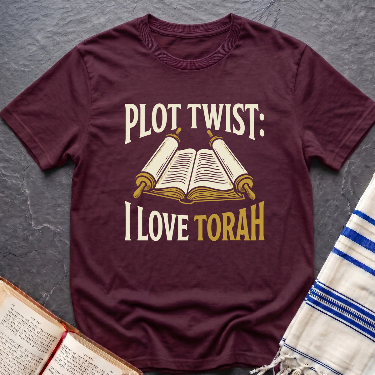 Plot Twist I Love Torah T-Shirt