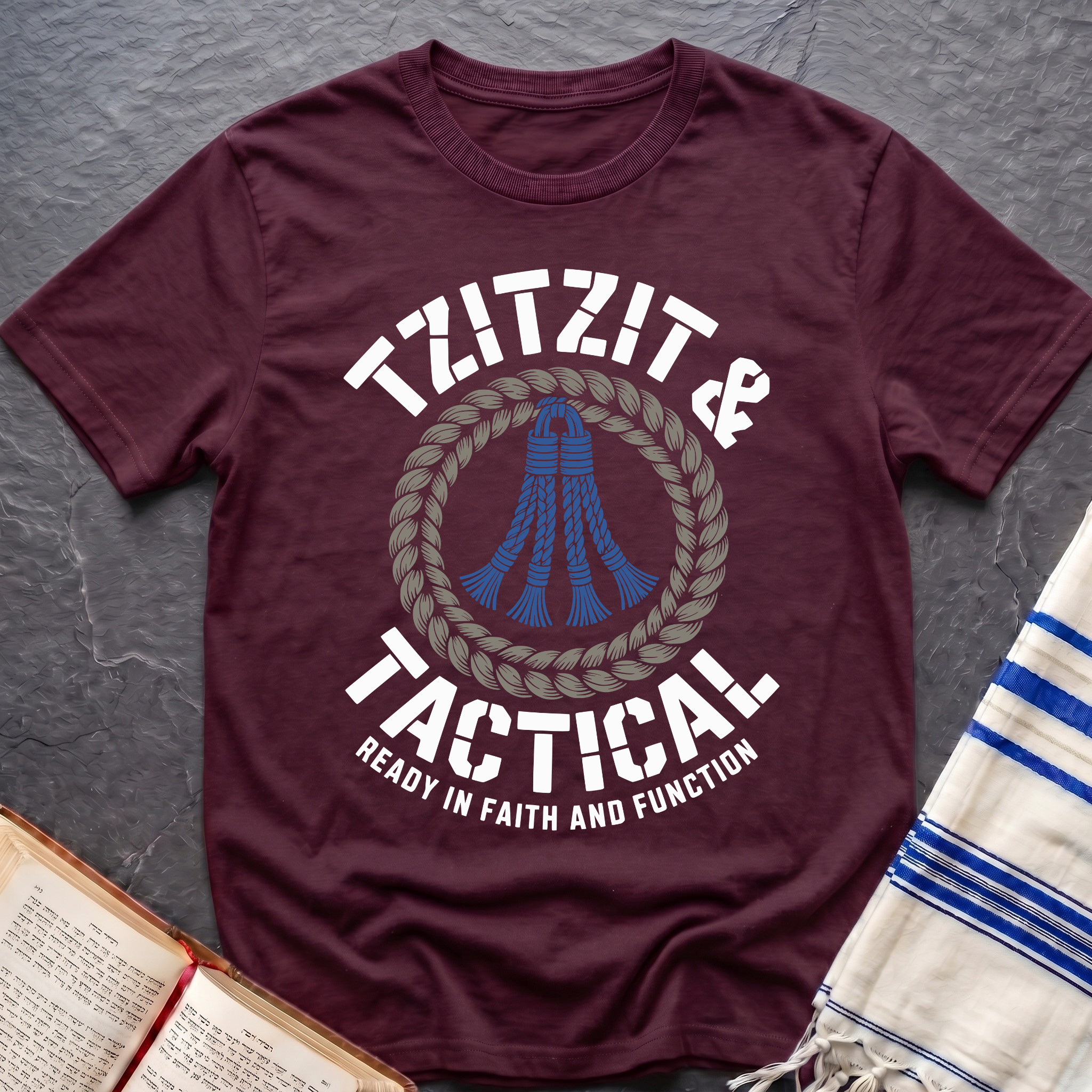 Tzitzit Ready In Faith T-Shirt