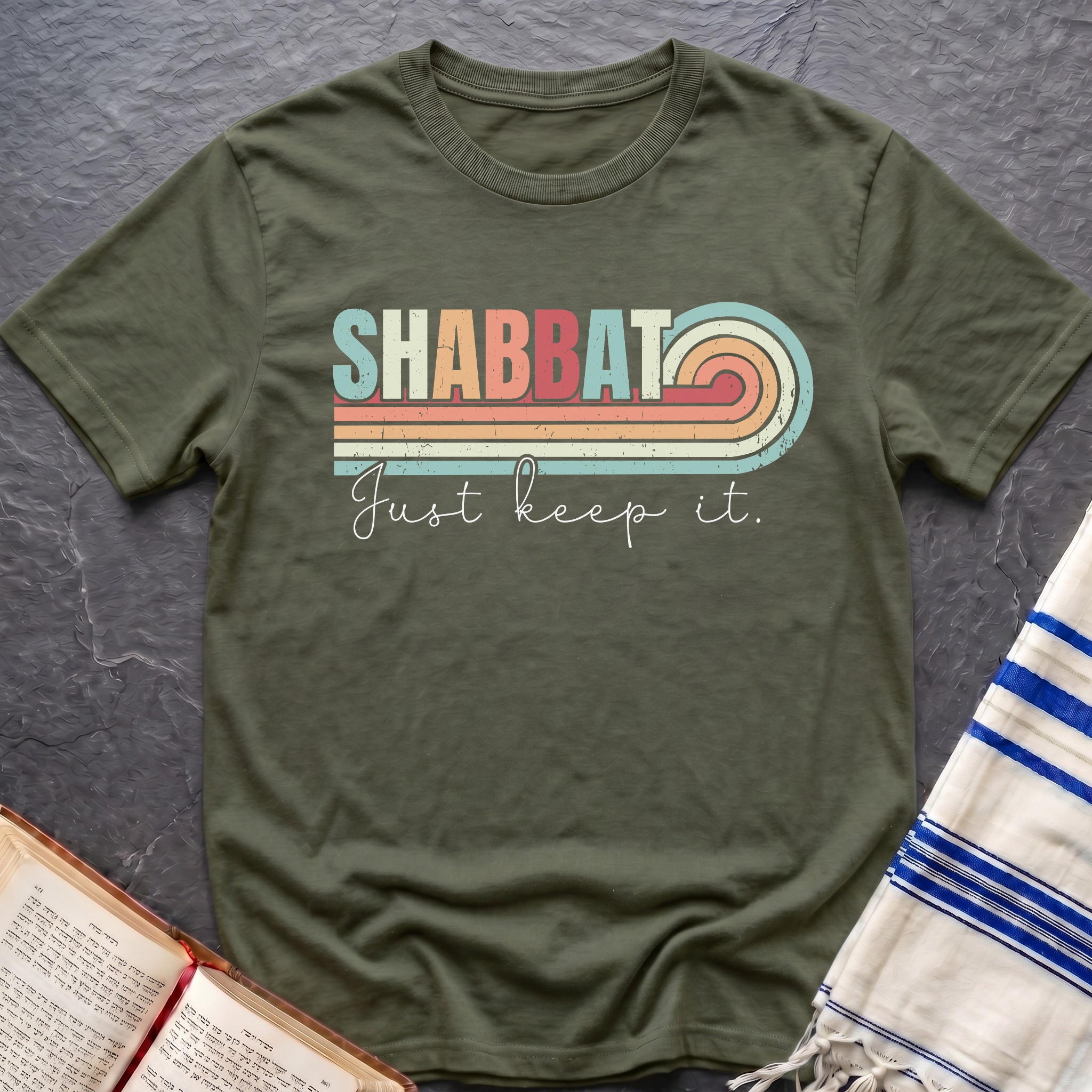 Shabbat Just Keep It T-Shirt