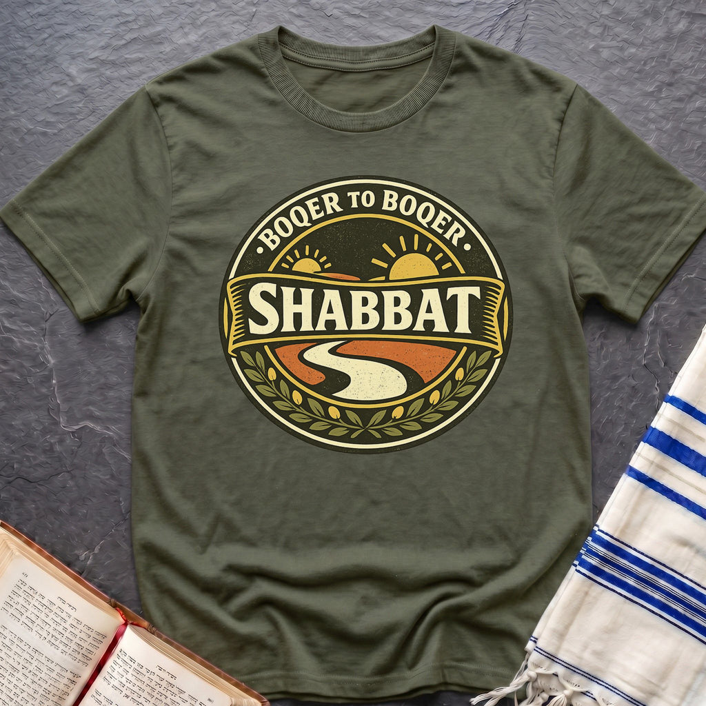 Shabbat Boqer to Boqer T-Shirt