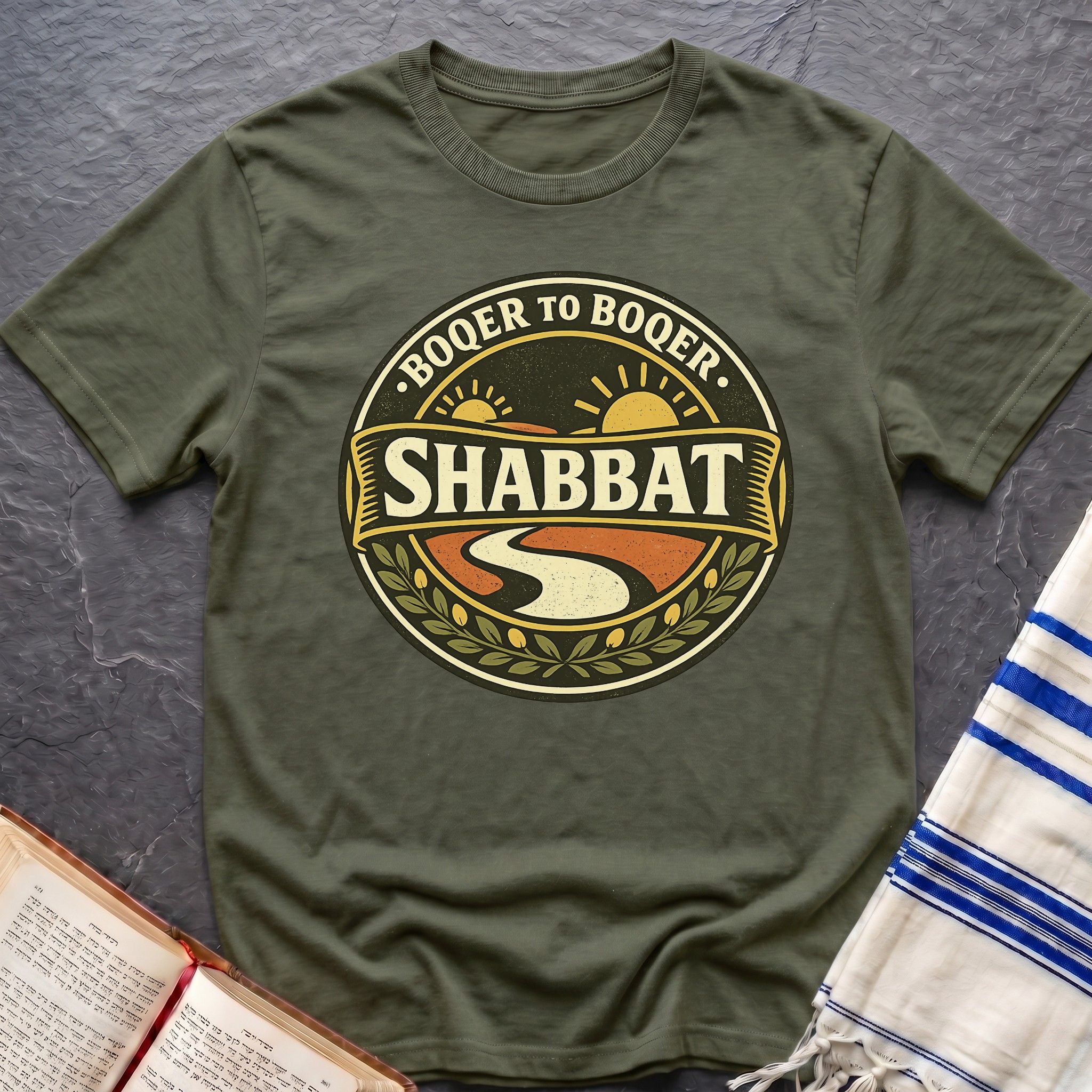 Shabbat Boqer to Boqer T-Shirt