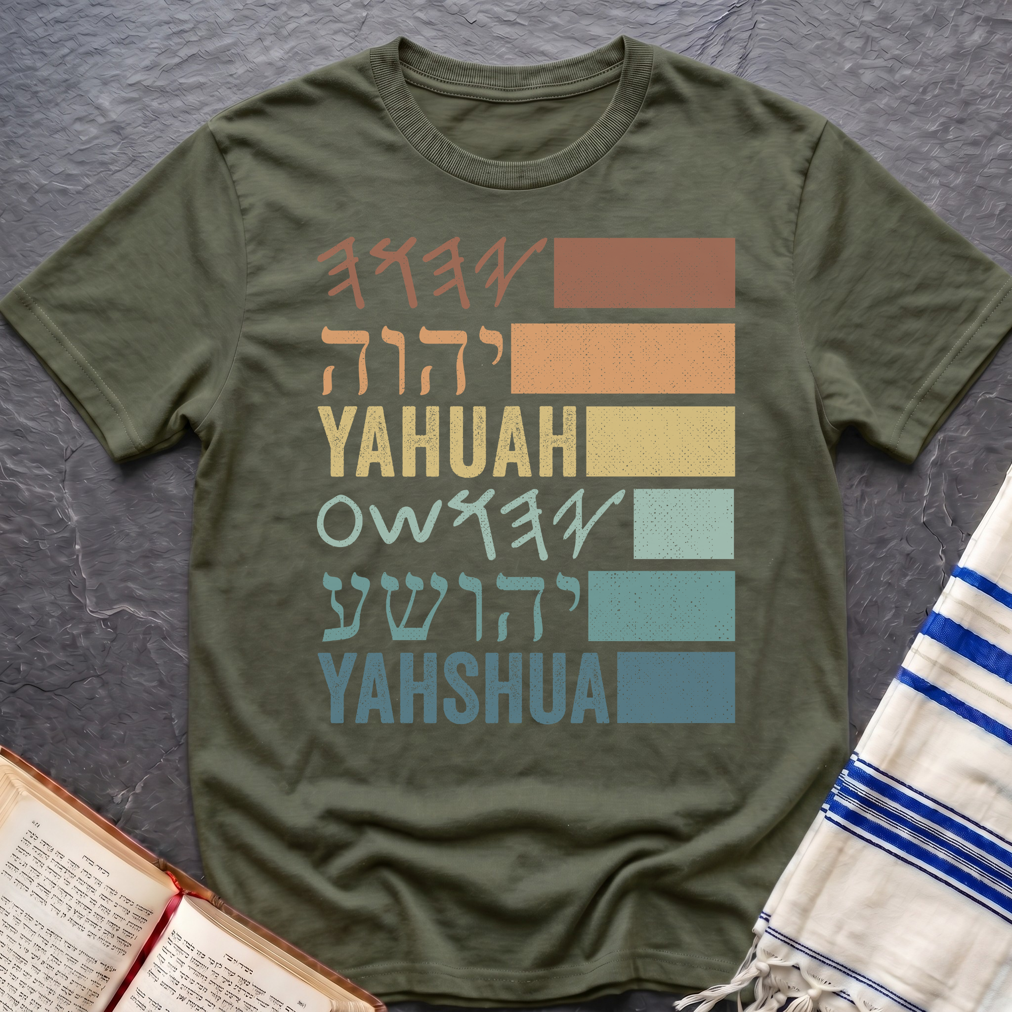 Yahuah Yahshua Names In Paleo T-Shirt