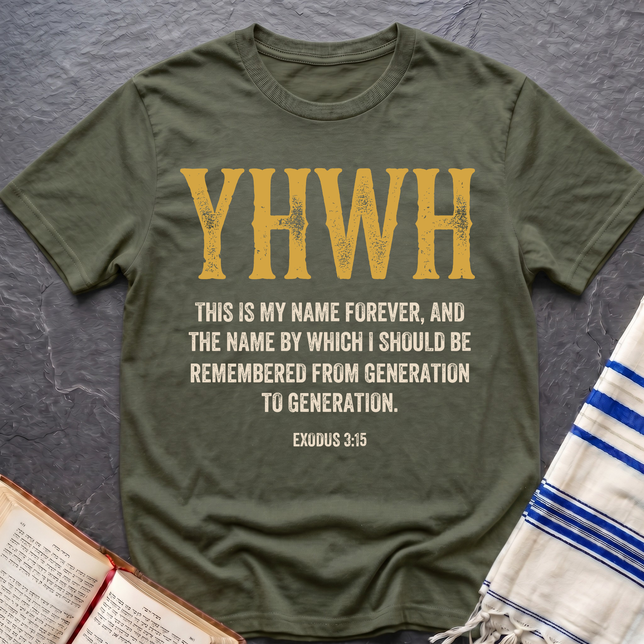 YHWH Exodus 3:15 T-Shirt