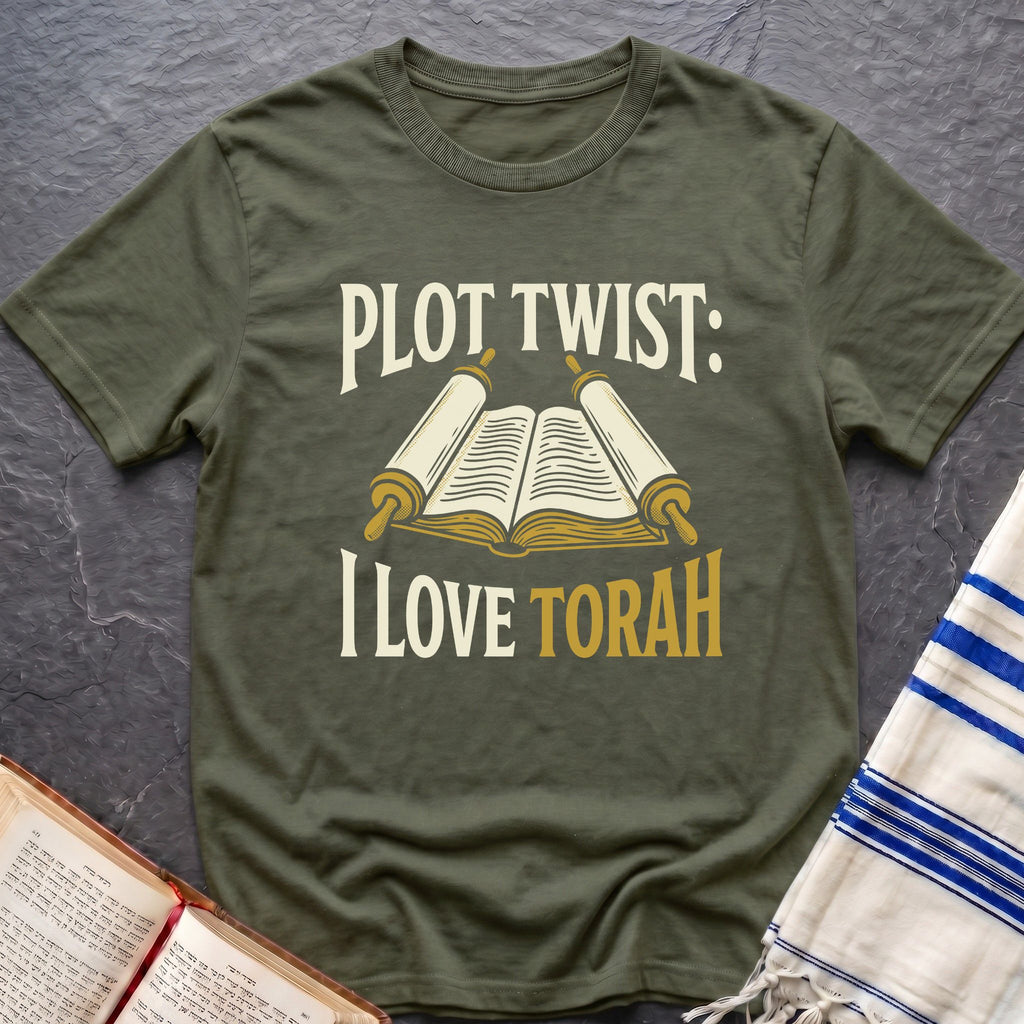 Plot Twist I Love Torah T-Shirt