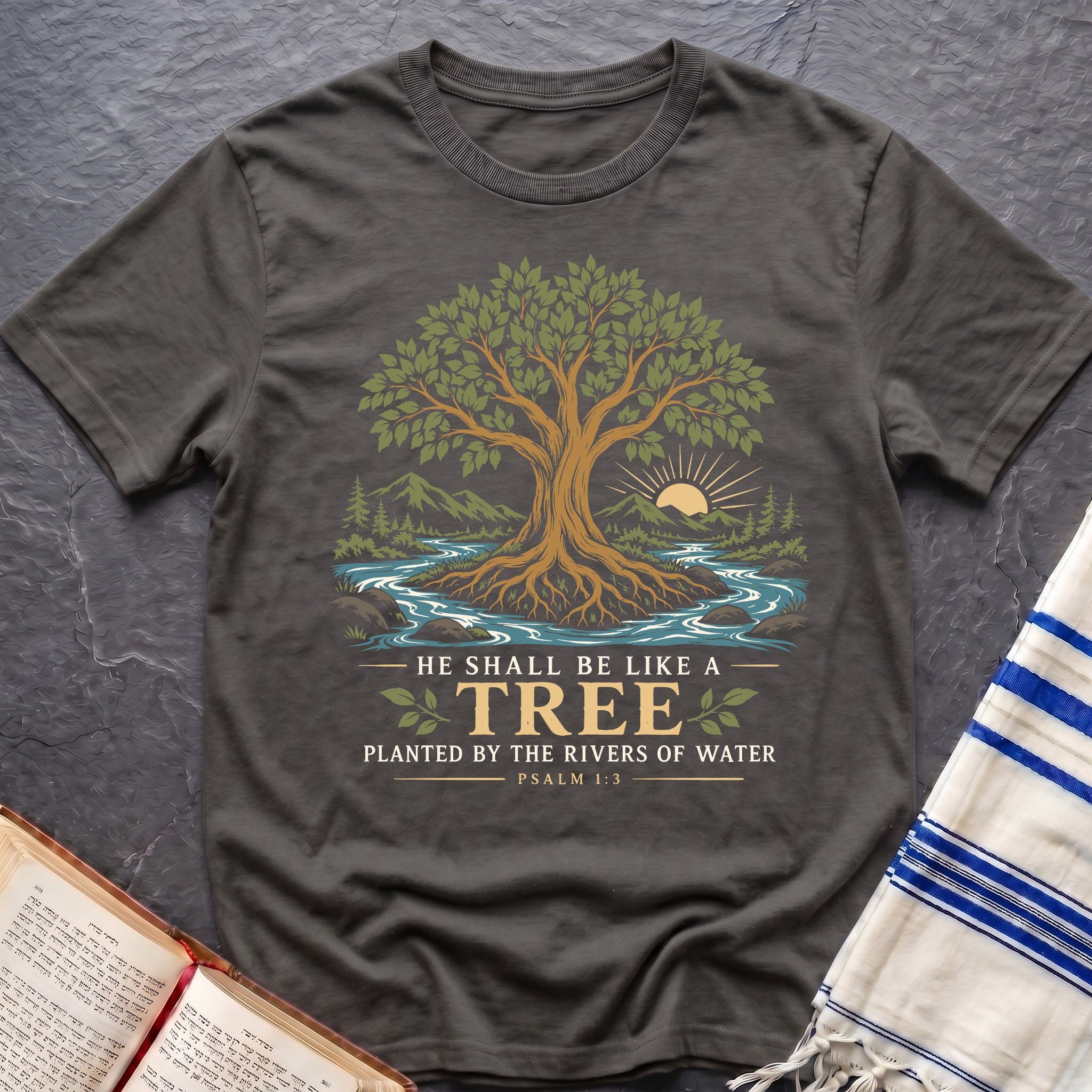 Psalm 1:3 Tree T-Shirt