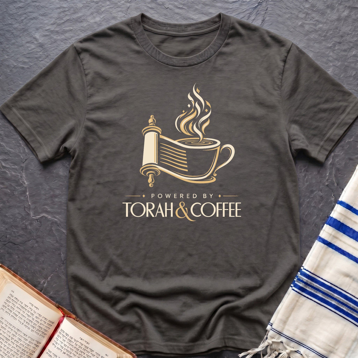 Powered By Torah & Coffee T-Shirt