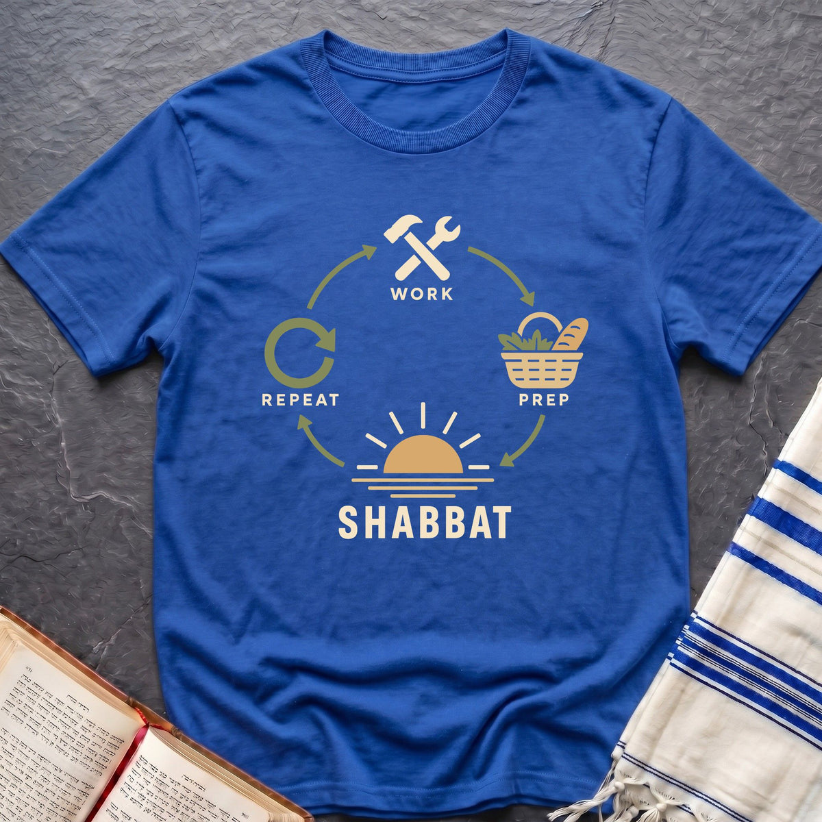 Shabbat Cycle T-Shirt
